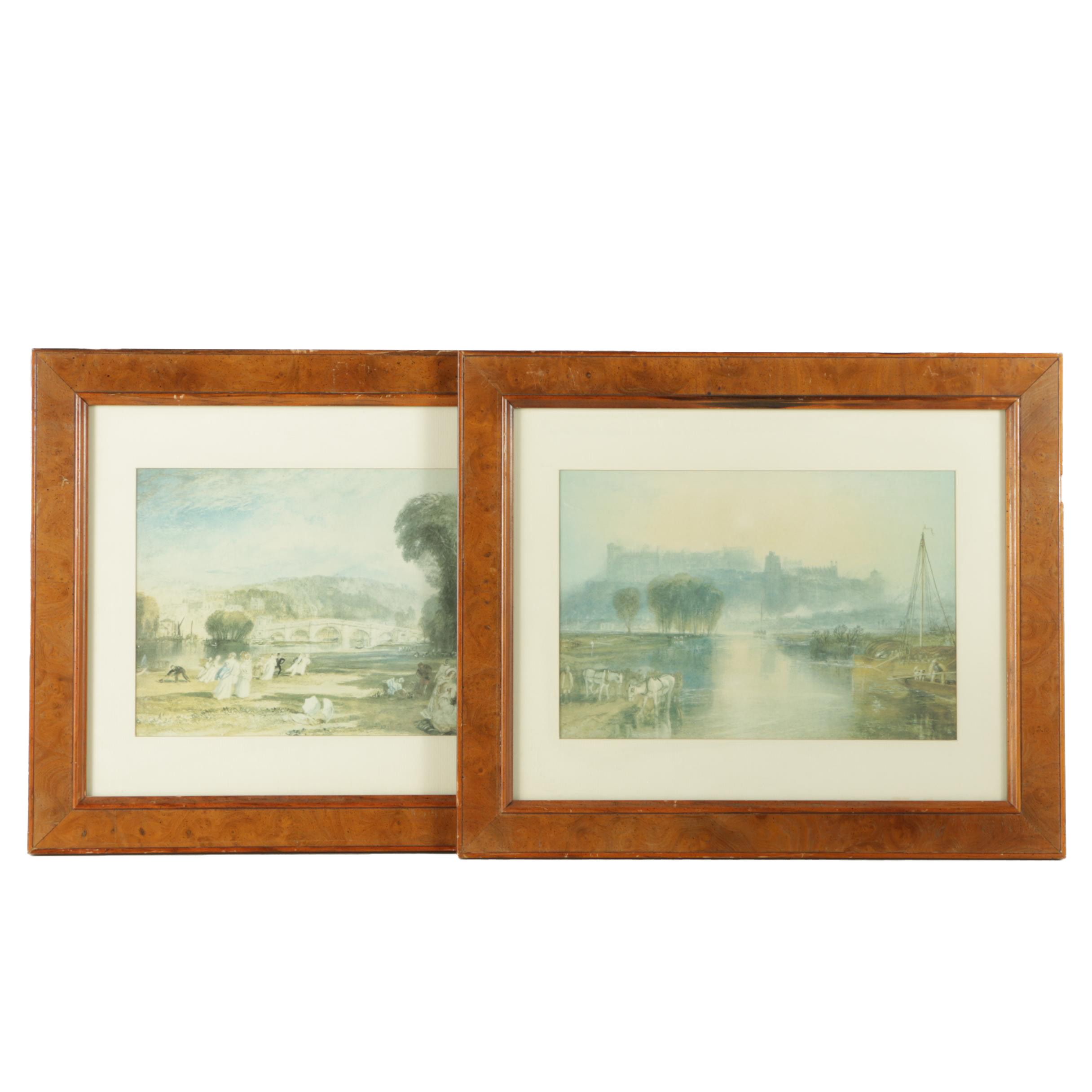 Two Reproduction Prints of Landscape Scenes