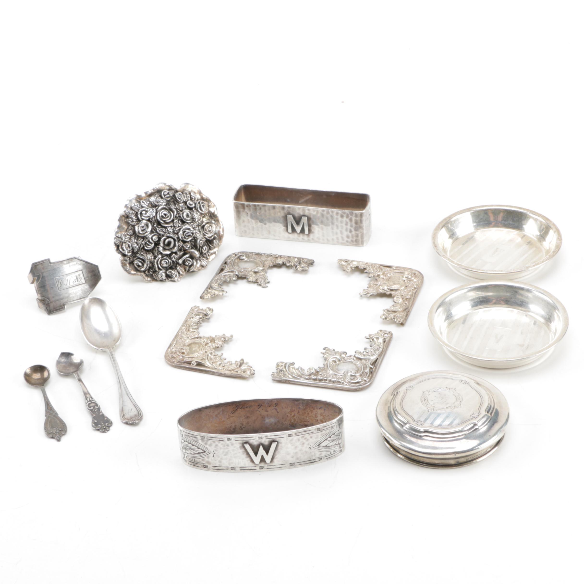 Collection of Sterling Silver Décor
