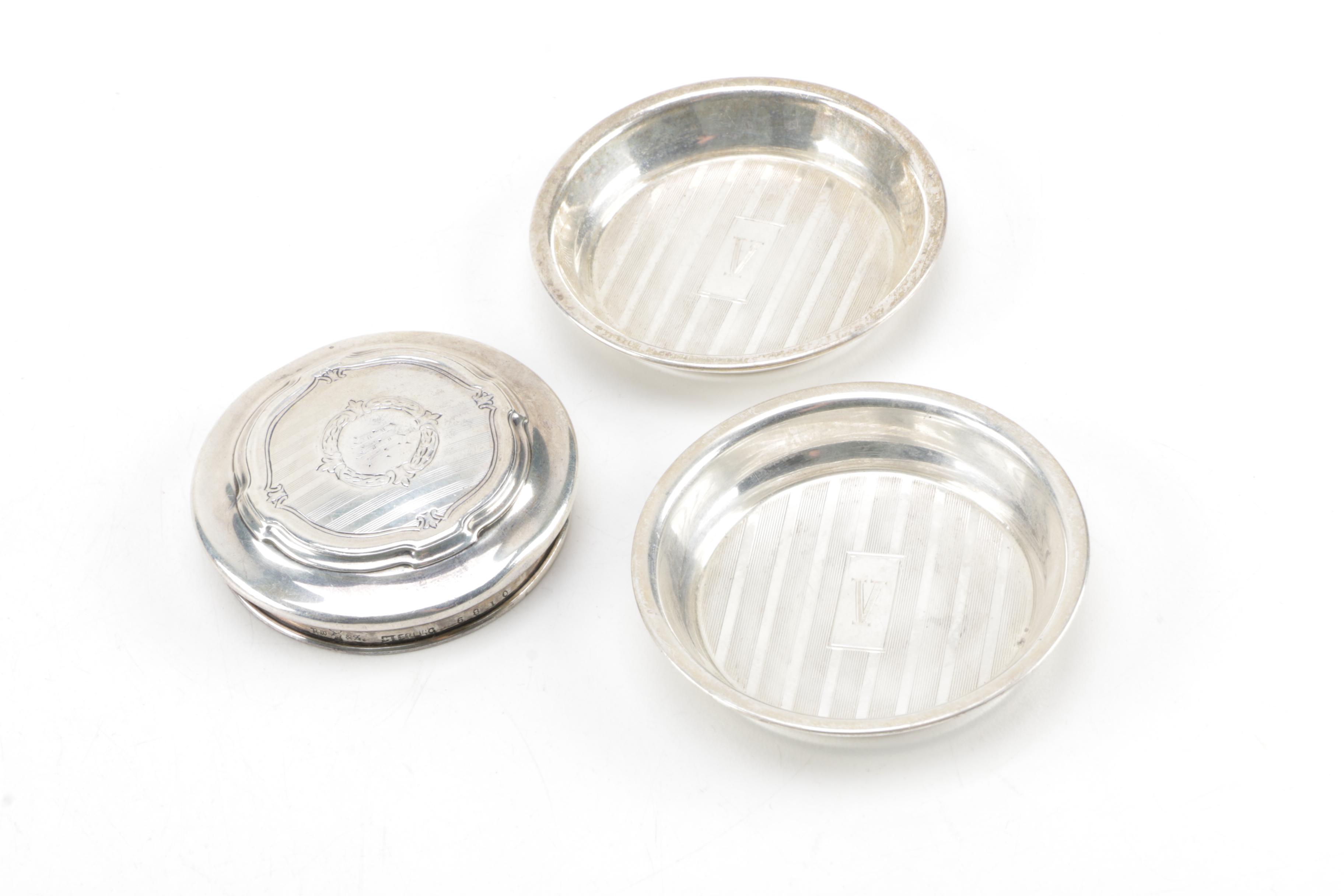 Collection of Sterling Silver Décor