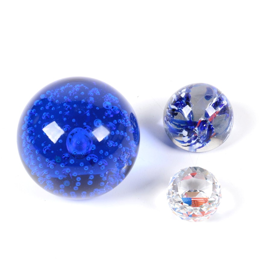 Glass Paperweights