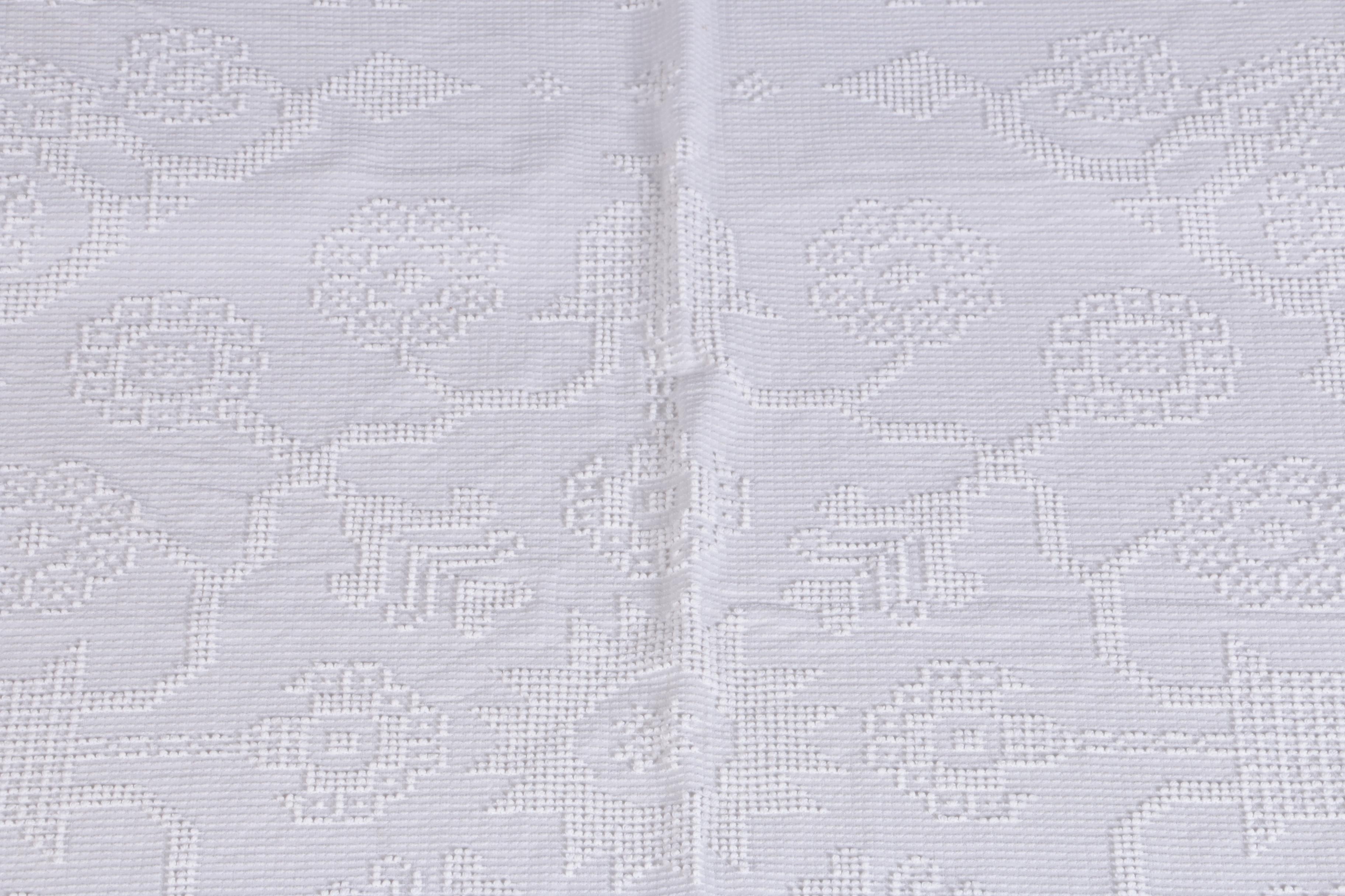 White Cotton Bedspreads Including Crown Crafts
