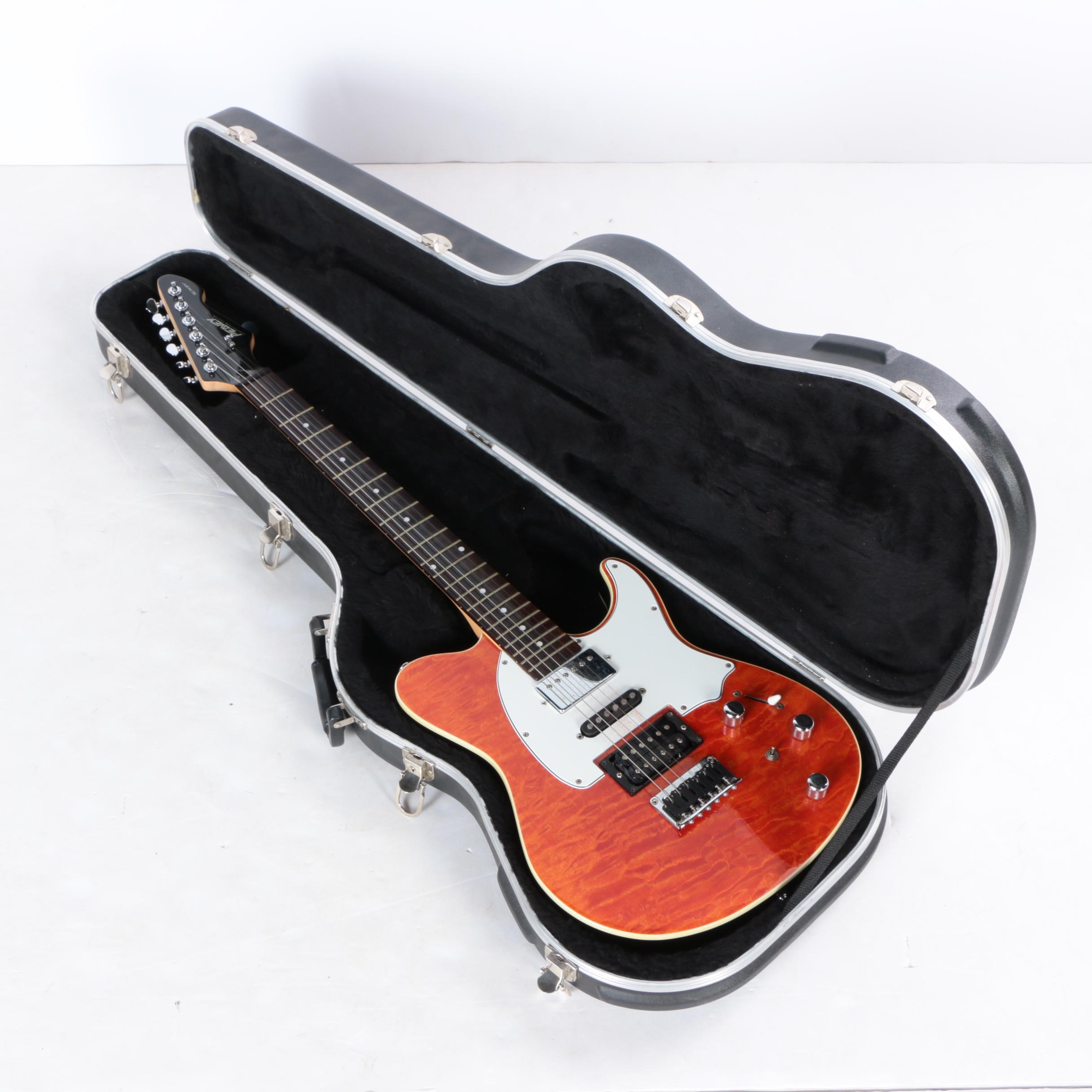 Peavey EXP Generation Custom Electric Guitar with SKB Case