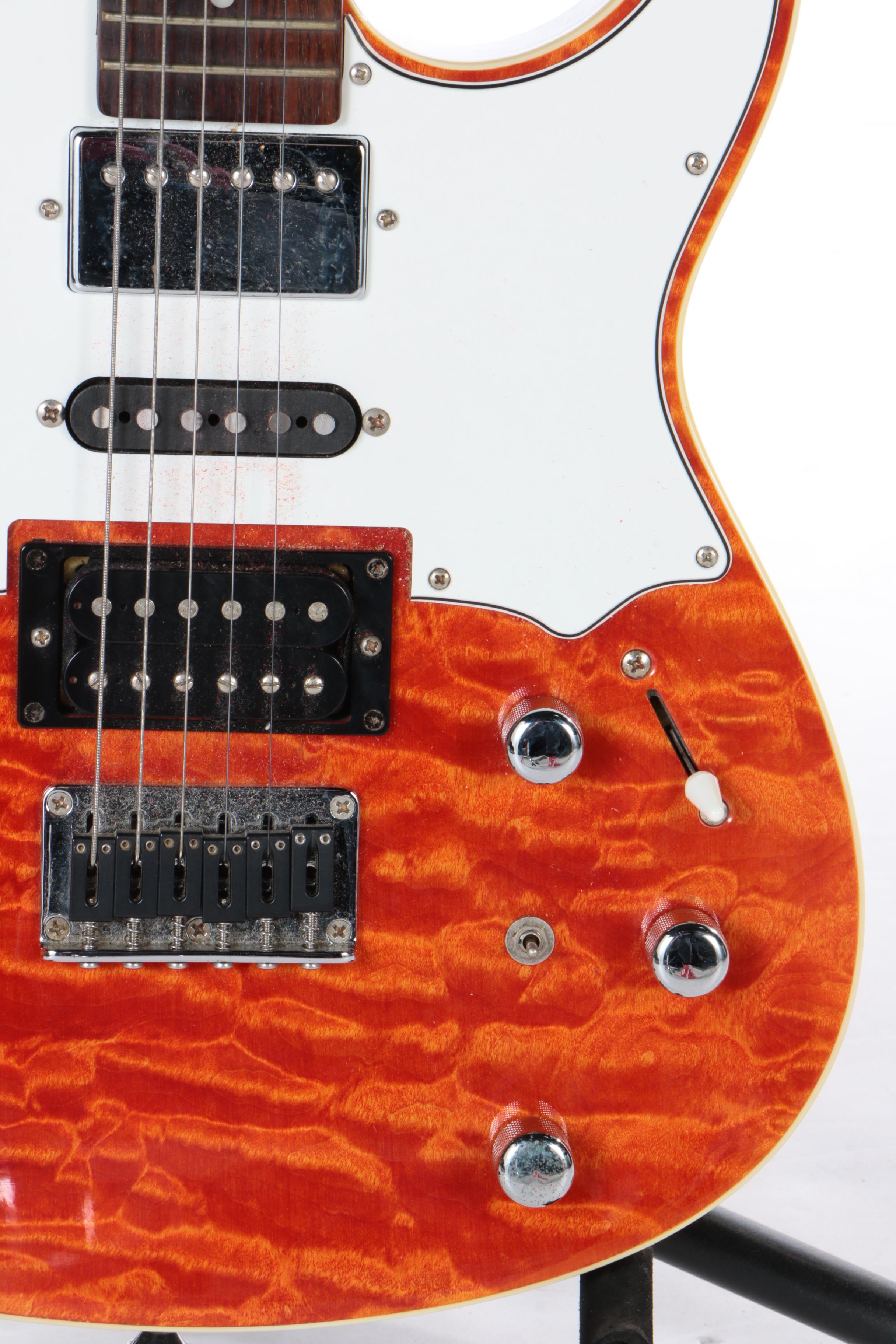 Peavey EXP Generation Custom Electric Guitar with SKB Case