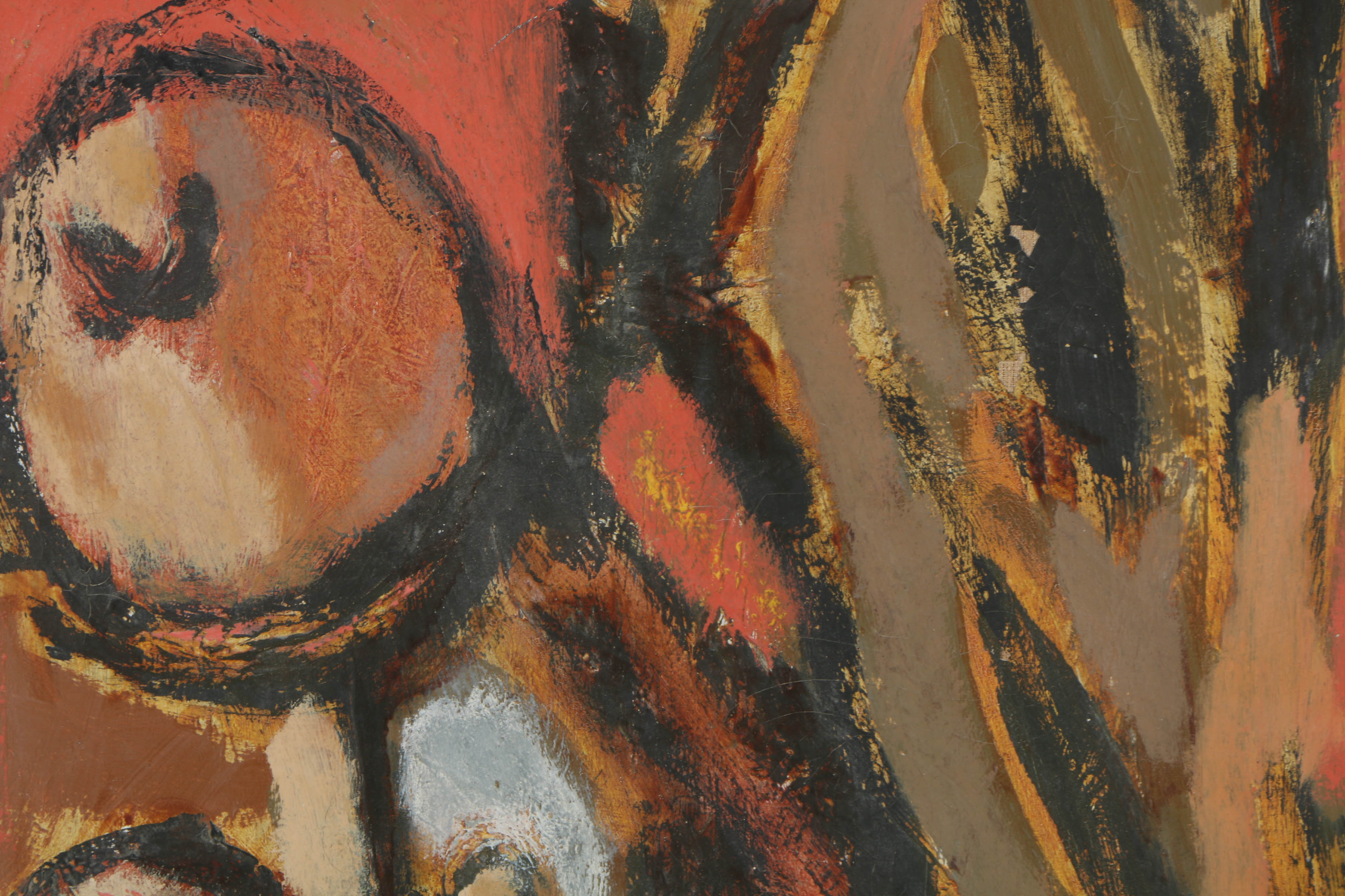 Briggs Dyer Oil Painting on Canvas "Small Statistic"