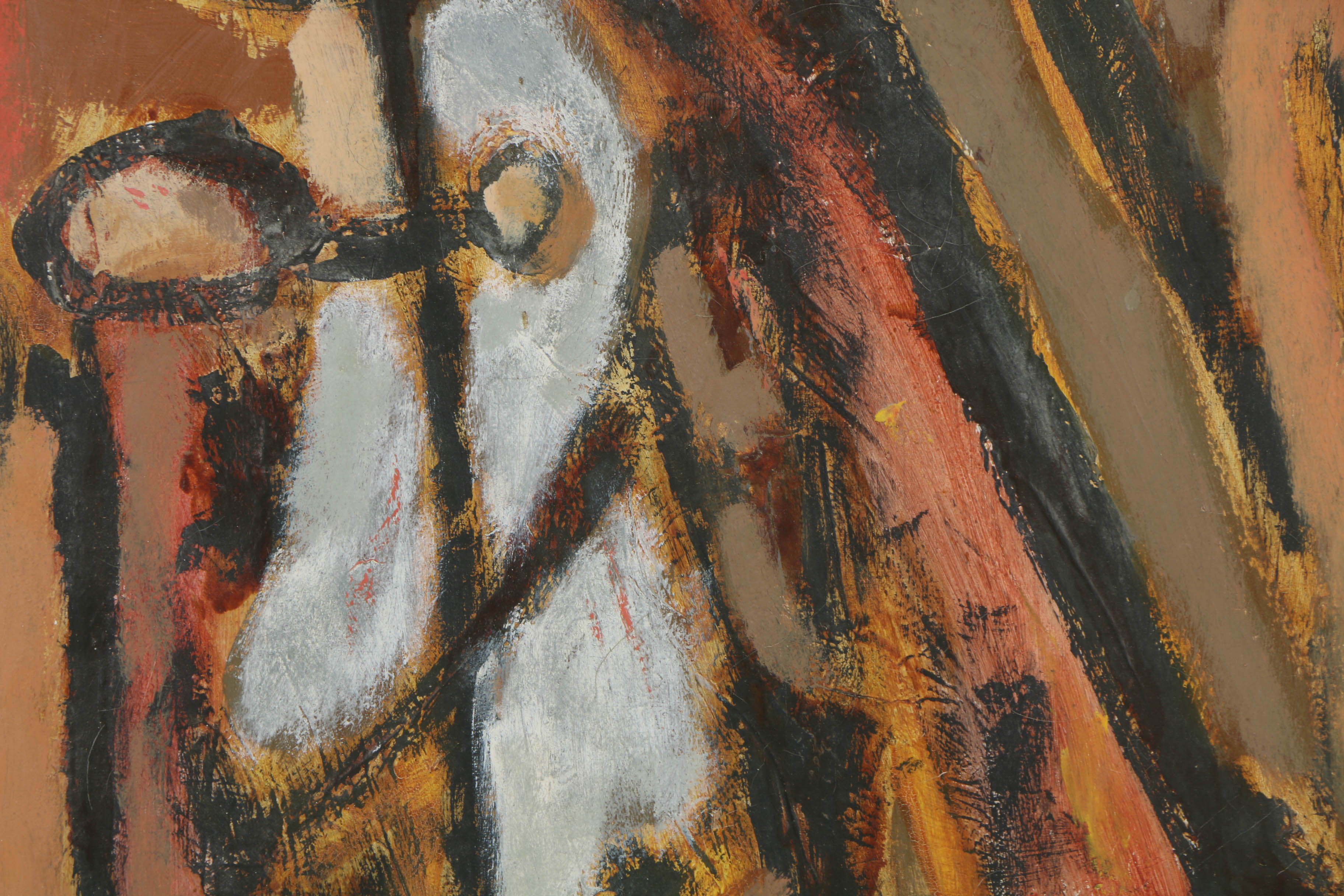 Briggs Dyer Oil Painting on Canvas "Small Statistic"