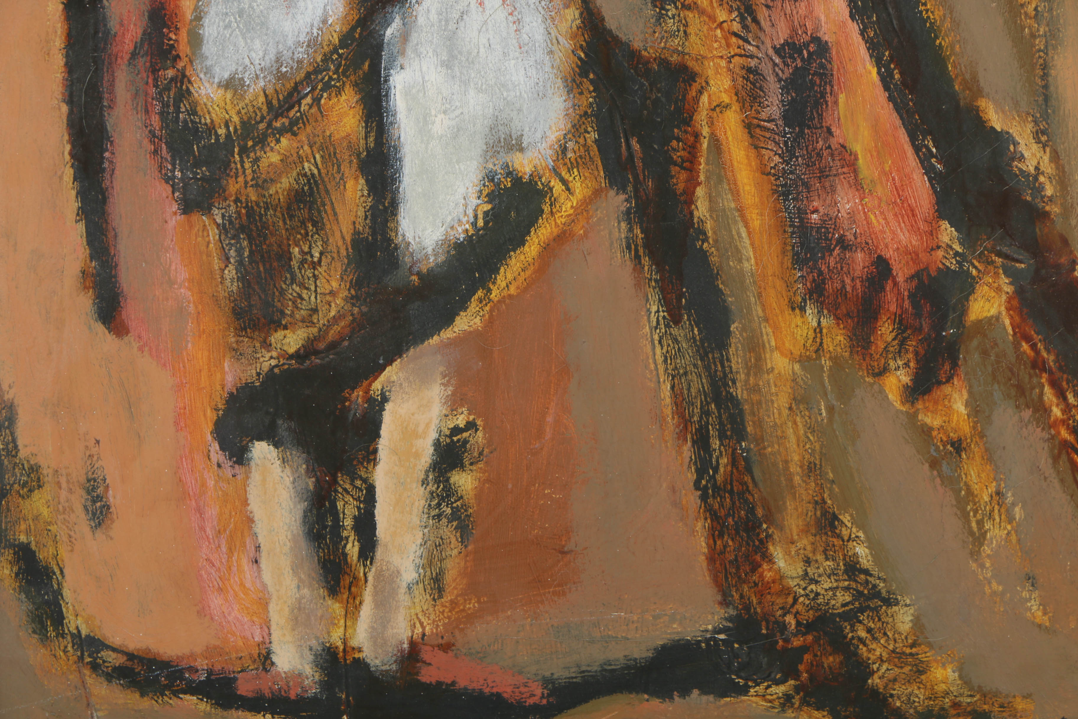 Briggs Dyer Oil Painting on Canvas "Small Statistic"