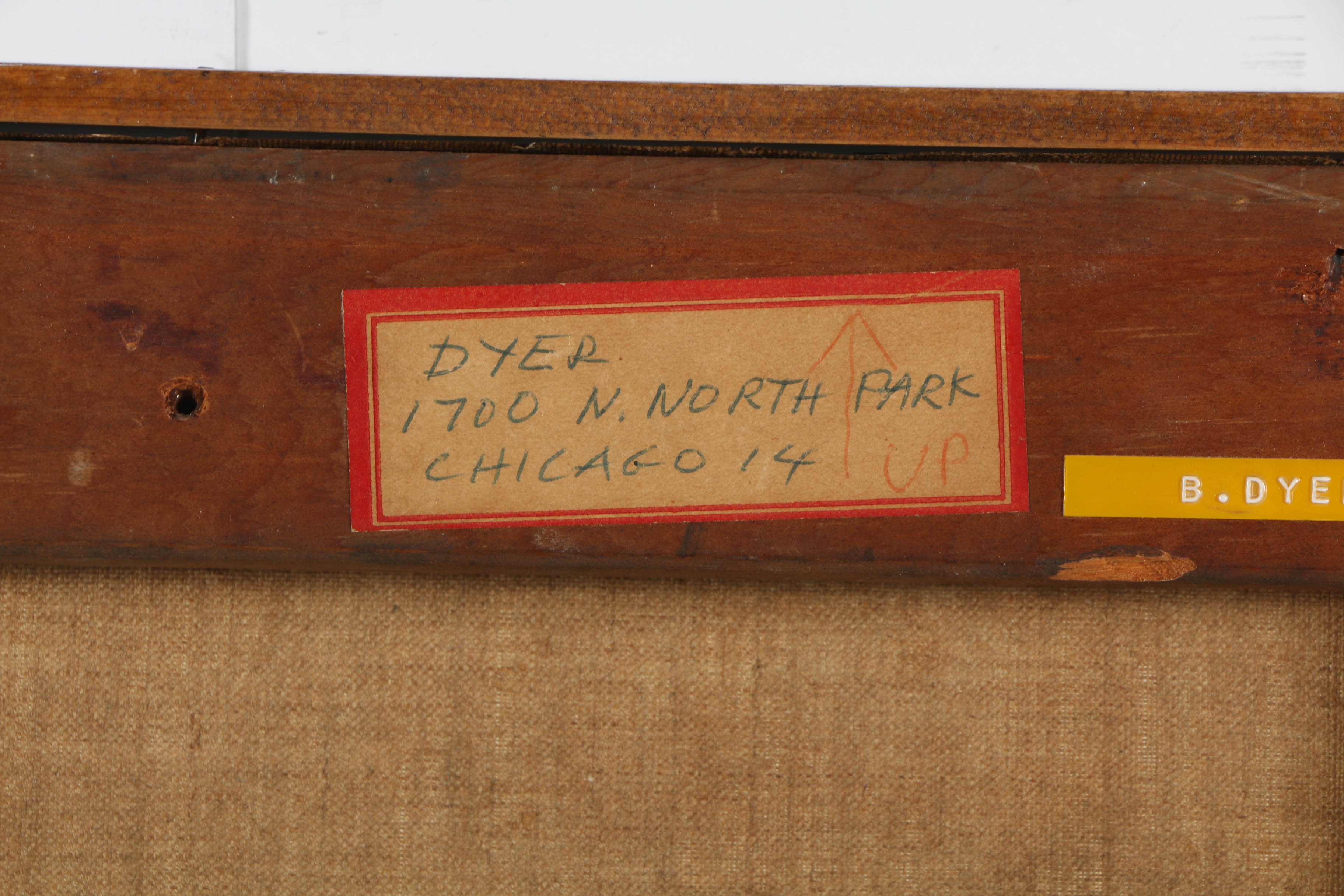 Briggs Dyer Oil Painting on Canvas "Small Statistic"