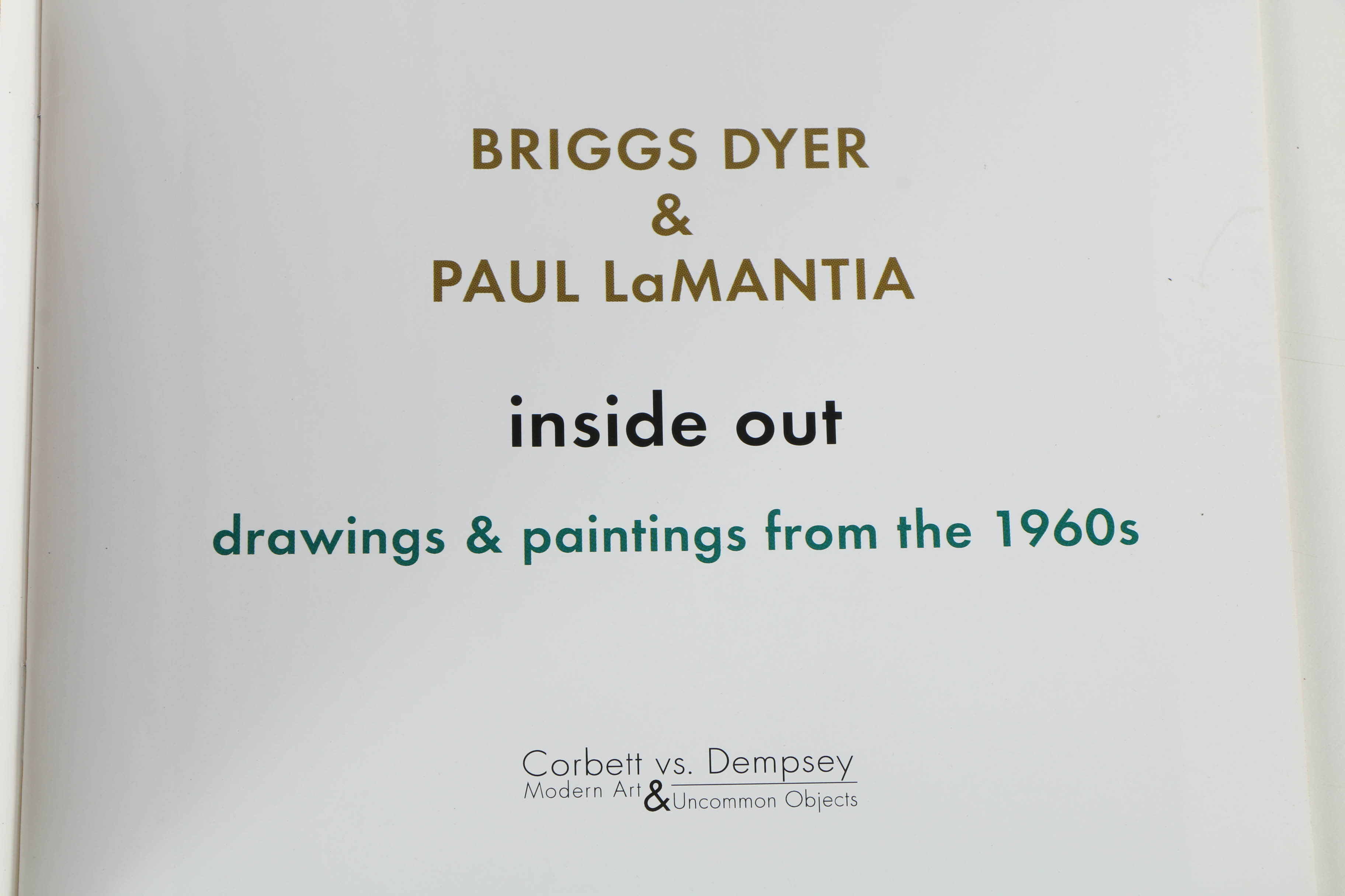 Briggs Dyer Oil Painting on Canvas "Small Statistic"