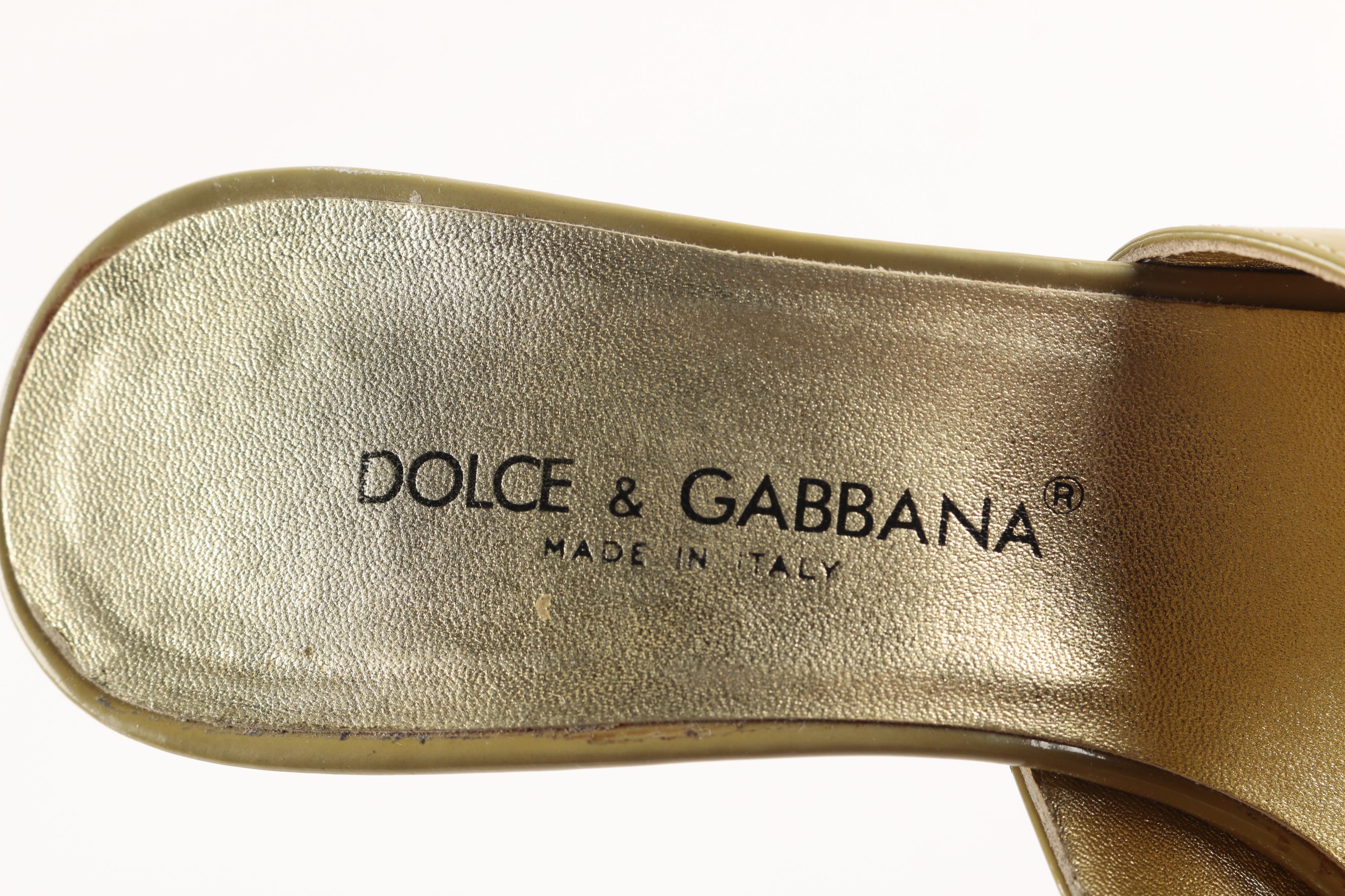 Women's Dolce & Gabbana Slide Heels