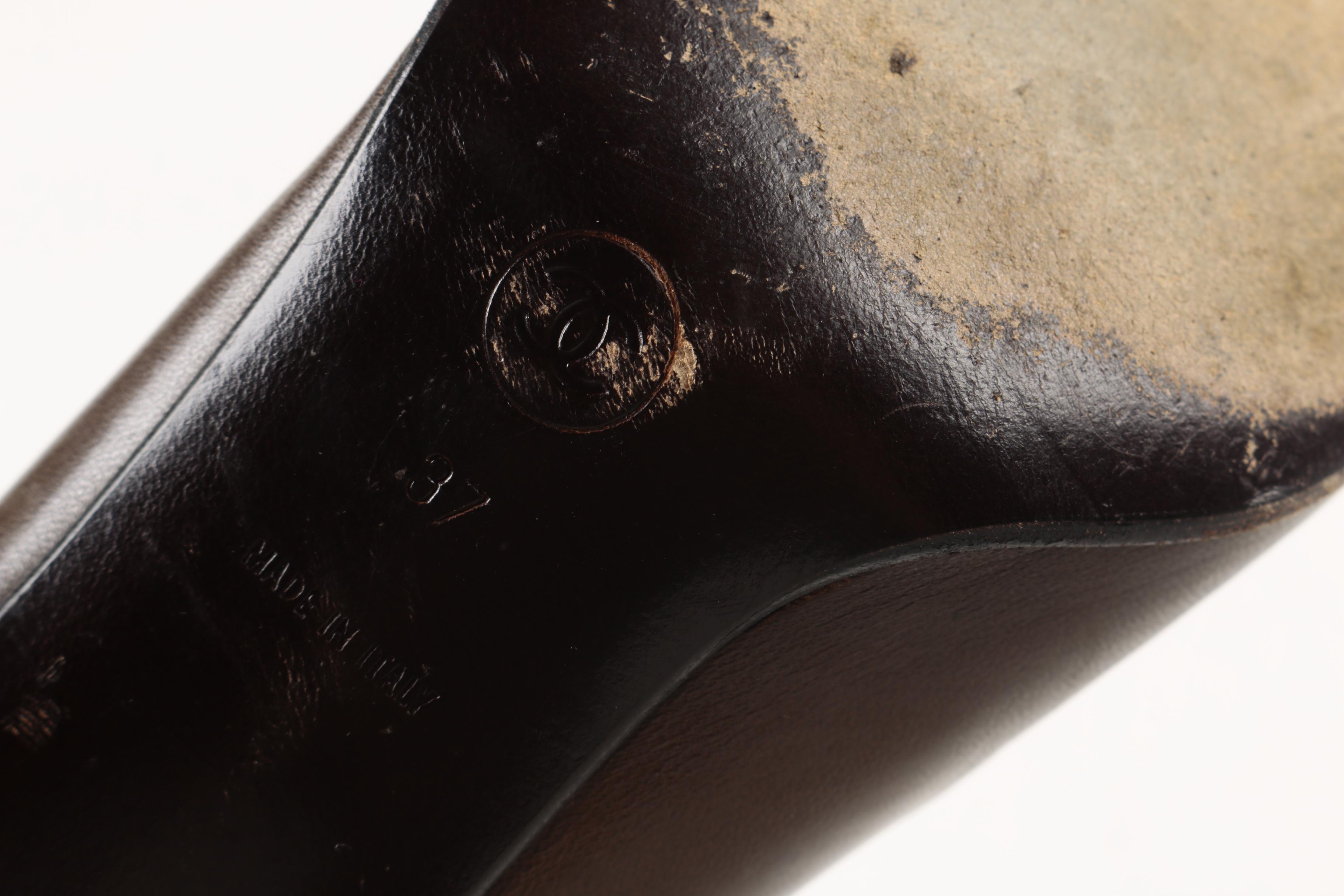 Women's Chanel Two-Tone Pumps