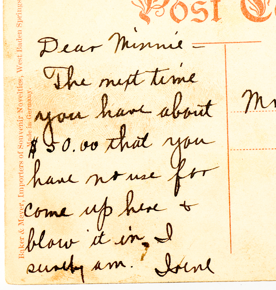 Vintage Postcards and Token from French Lick, Indiana