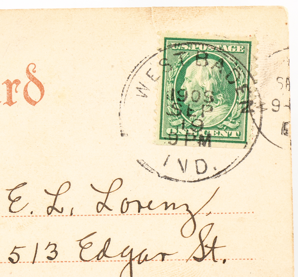 Vintage Postcards and Token from French Lick, Indiana