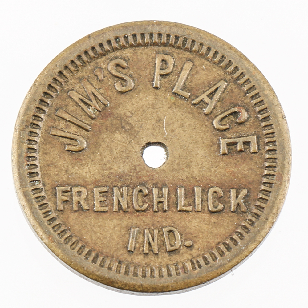 Vintage Postcards and Token from French Lick, Indiana