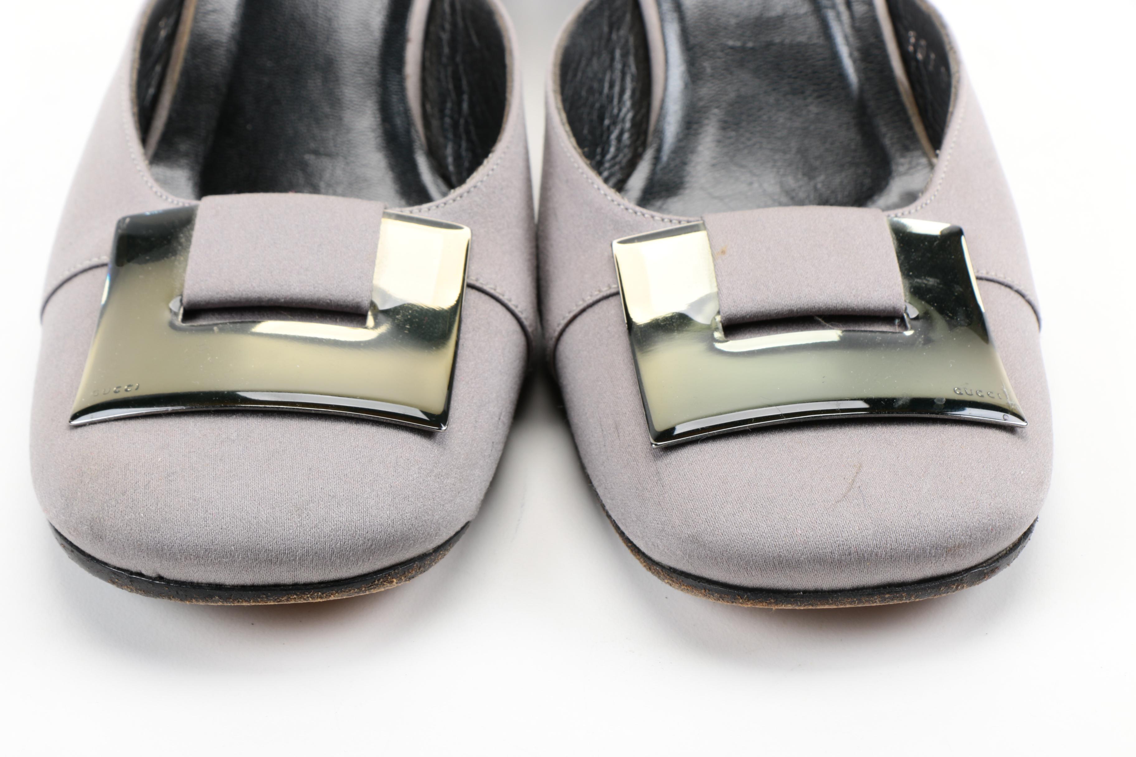 Women's Gucci Satin Mules