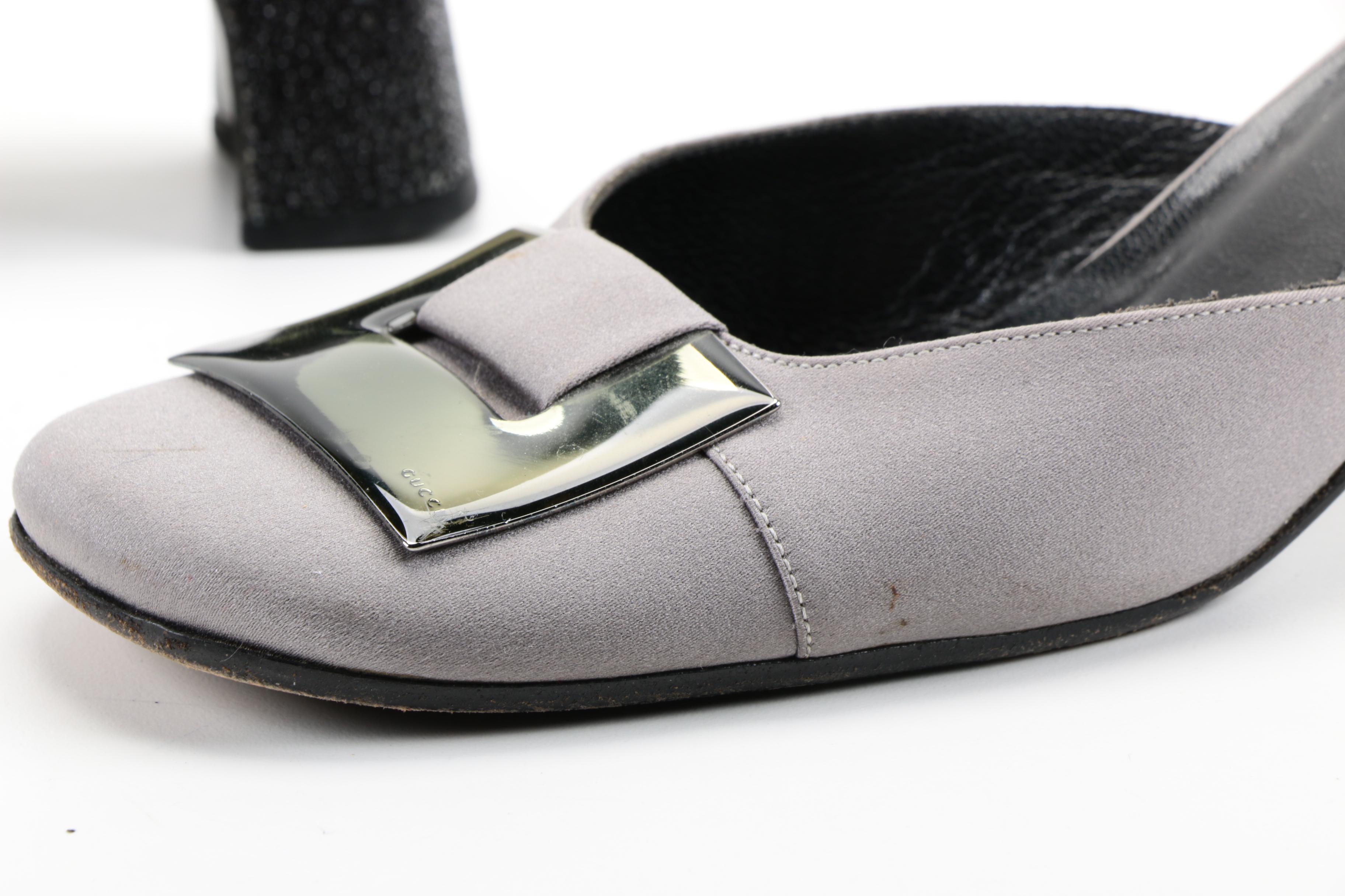 Women's Gucci Satin Mules