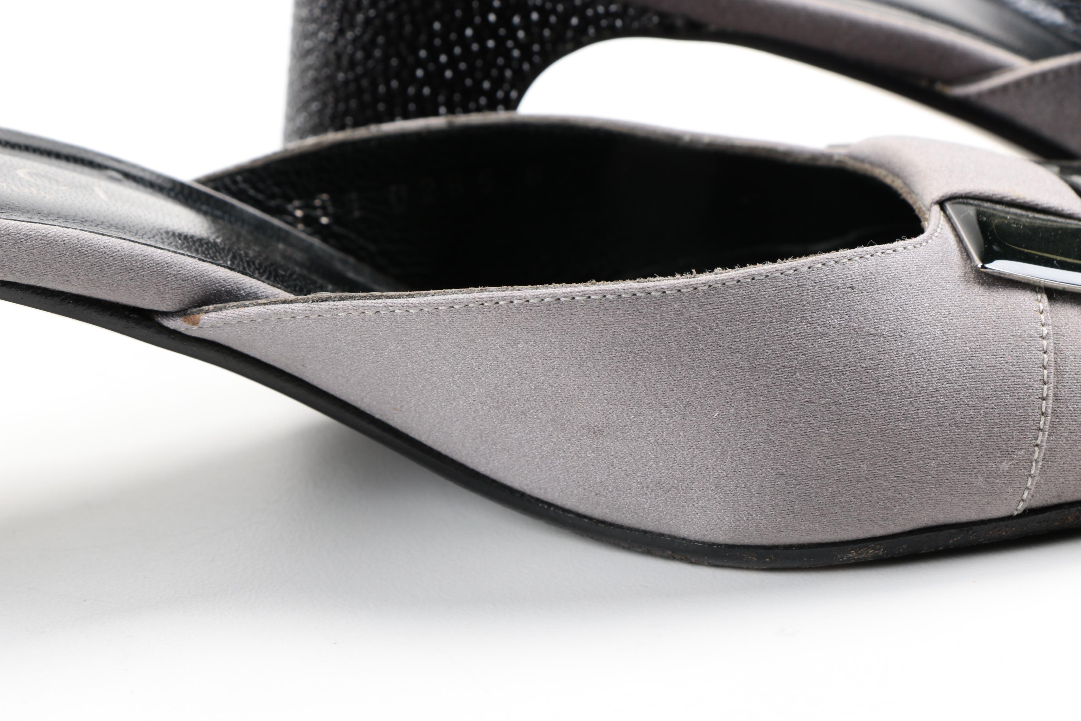 Women's Gucci Satin Mules