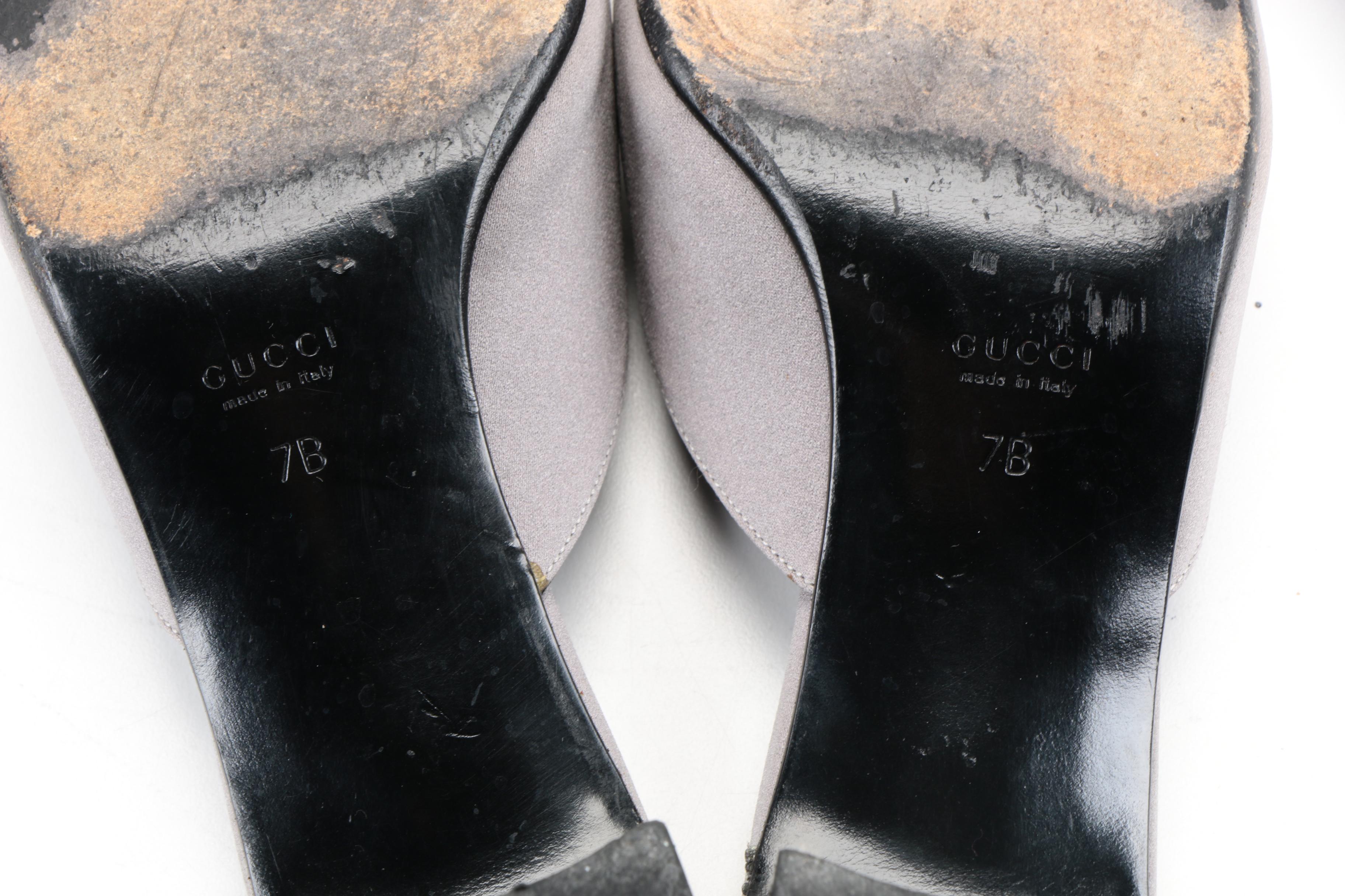 Women's Gucci Satin Mules