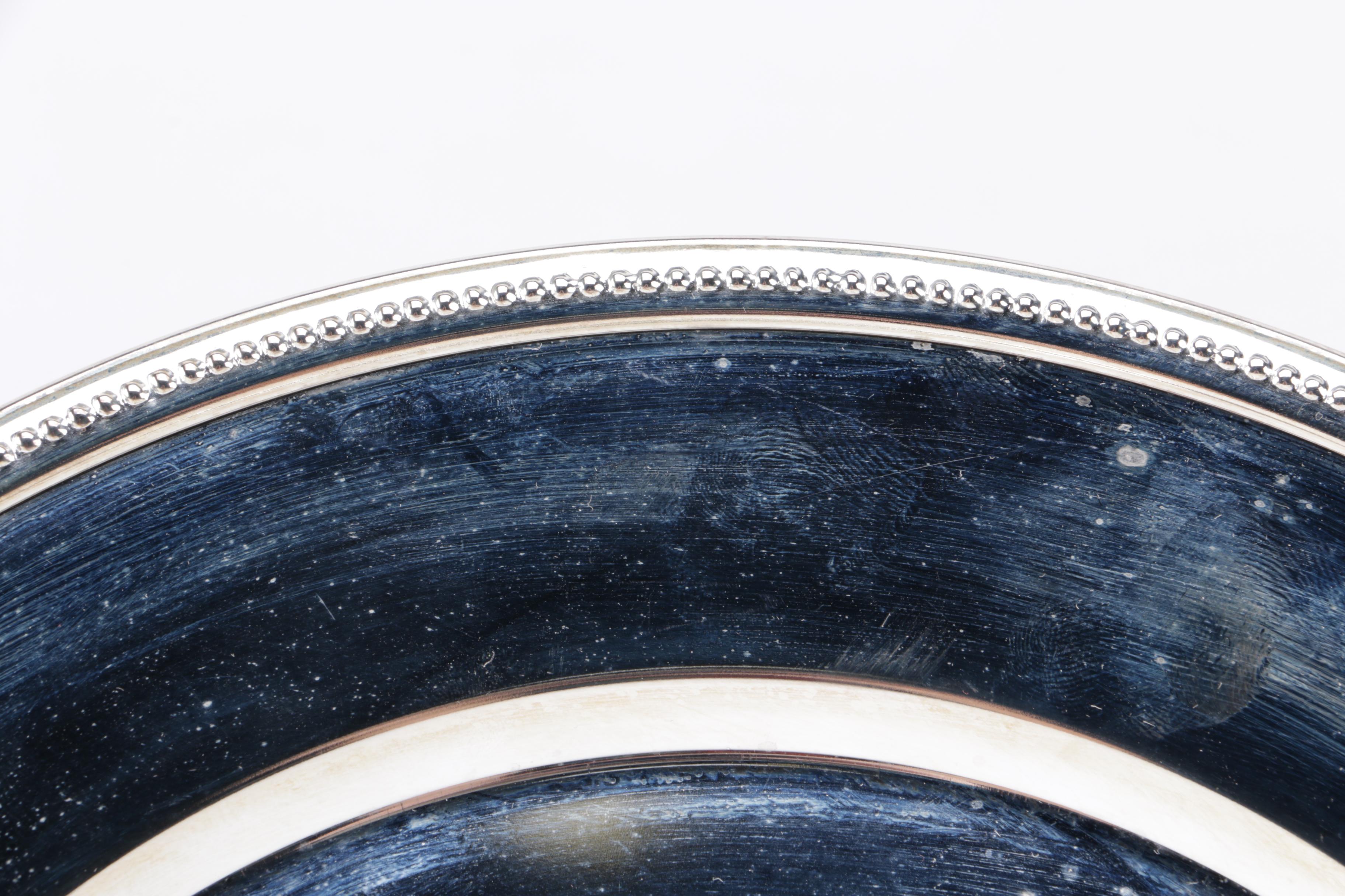 Godinger Silver-Plated Plate Set