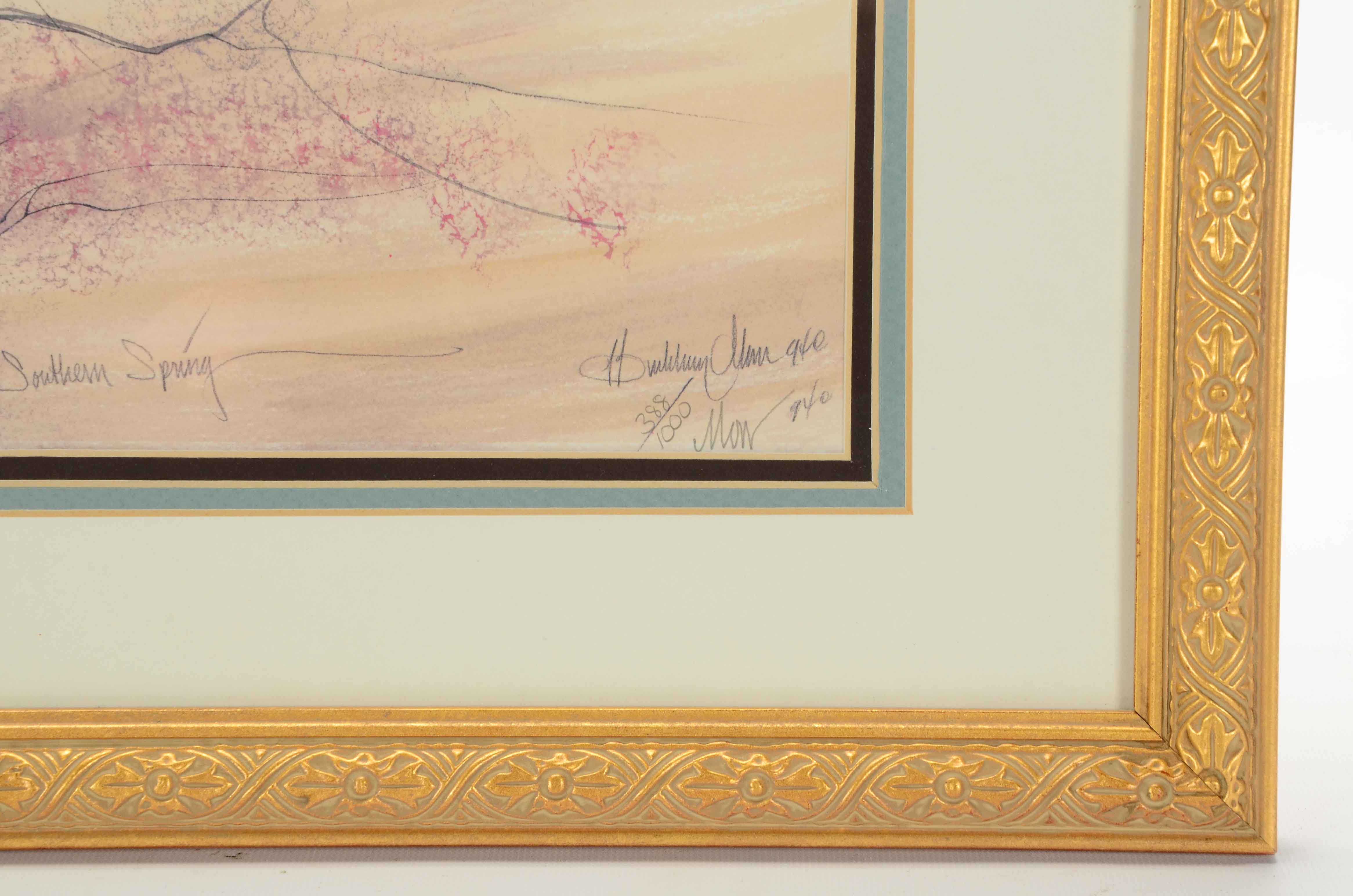 P. Buckley Moss Signed Limited Edition Offset Lithograph after "Southern Spring"