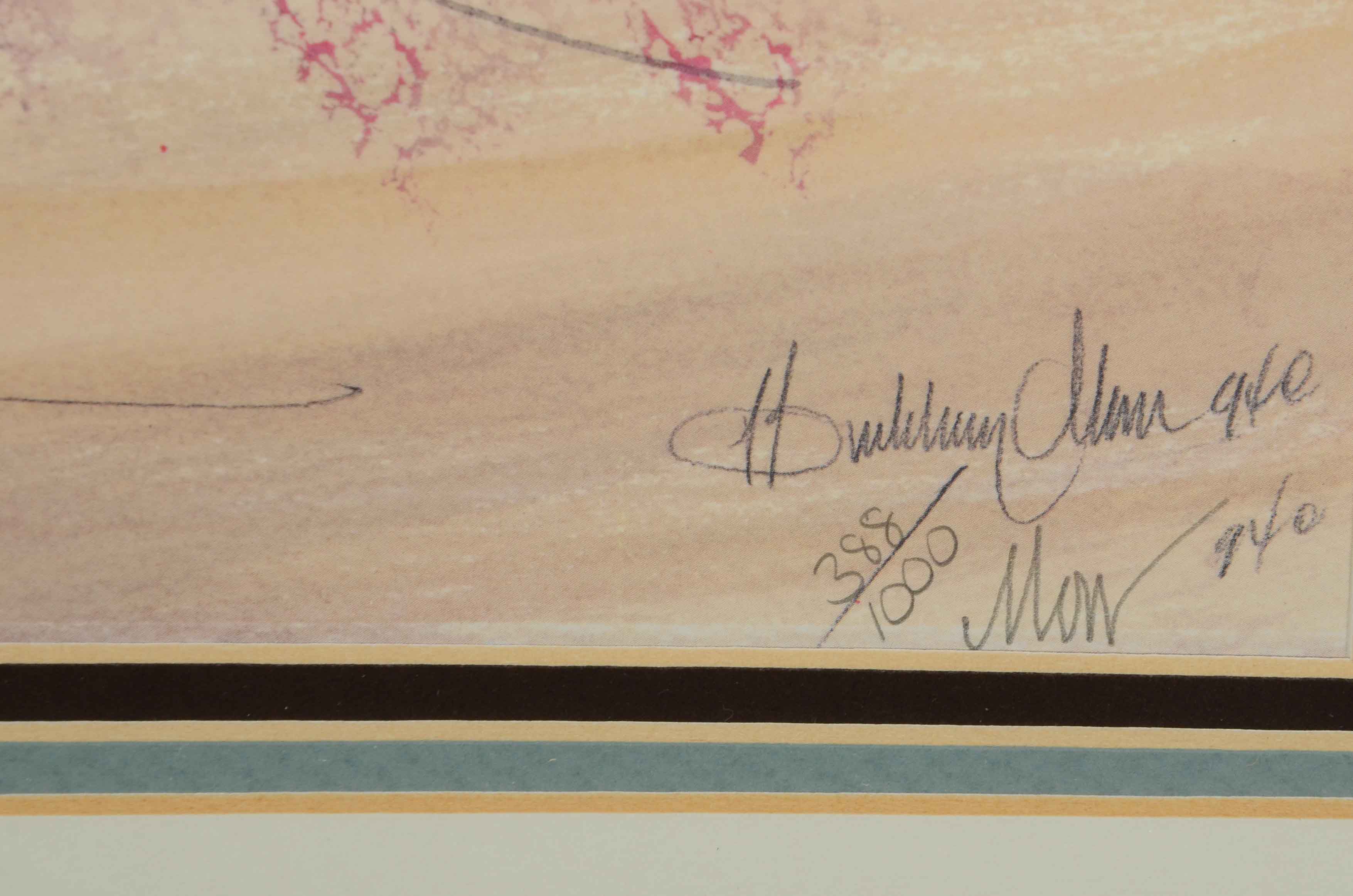 P. Buckley Moss Signed Limited Edition Offset Lithograph after "Southern Spring"