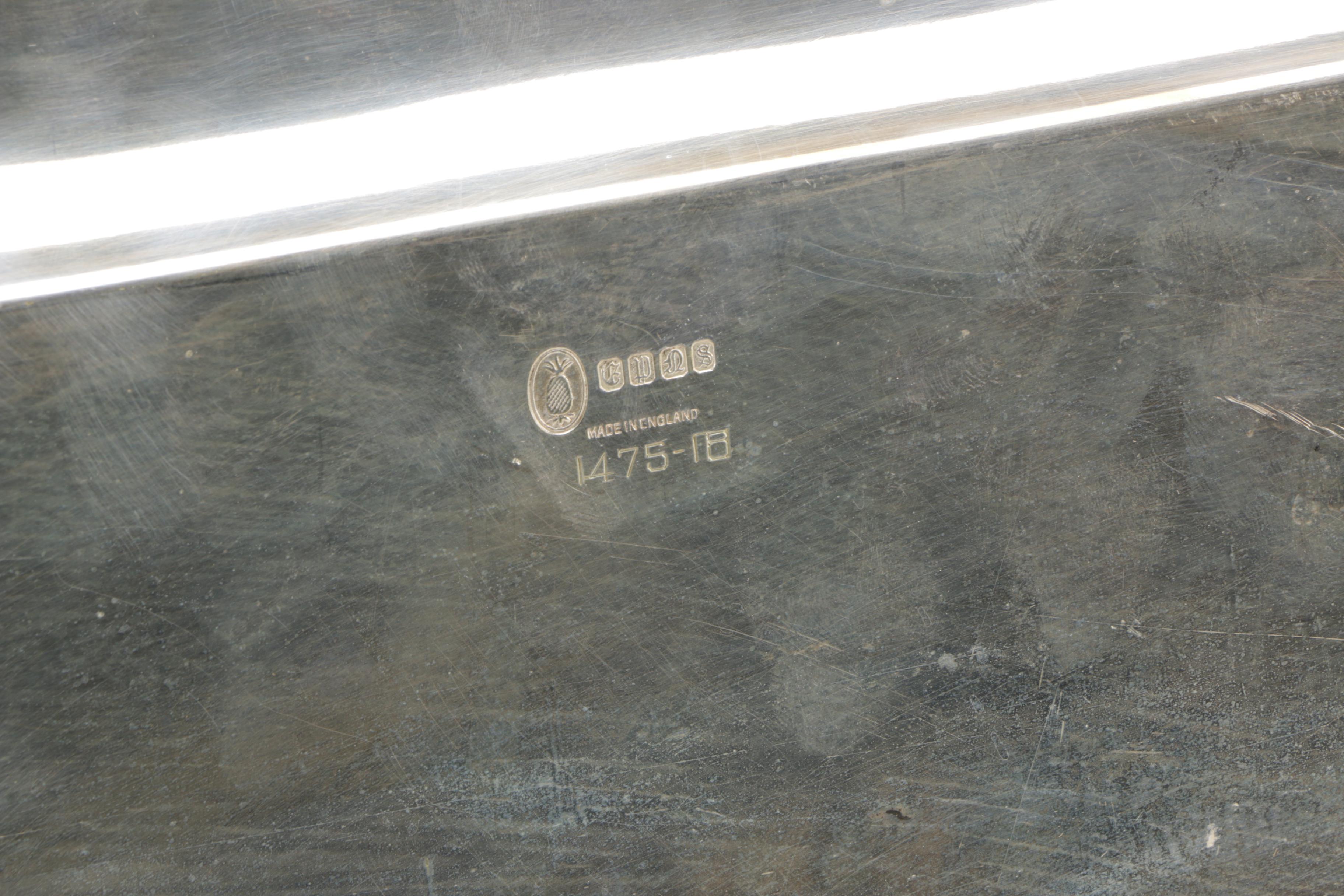 Ellis-Barker Silver Co. Silver Plate Tray with Additional Piece