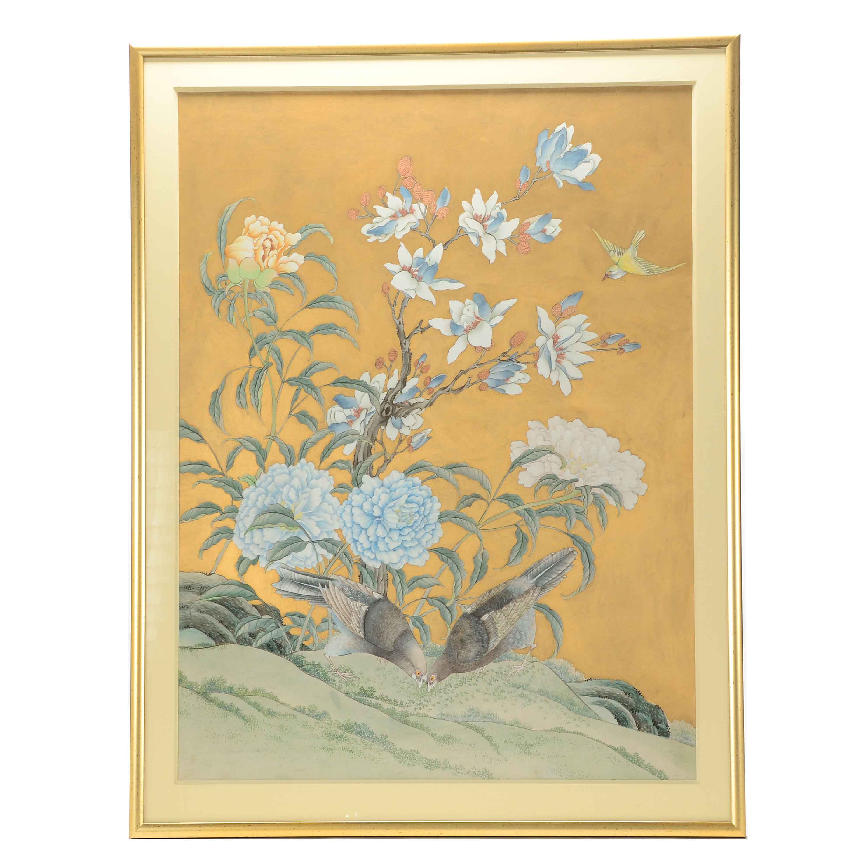 Won Tai Original Watercolor Painting