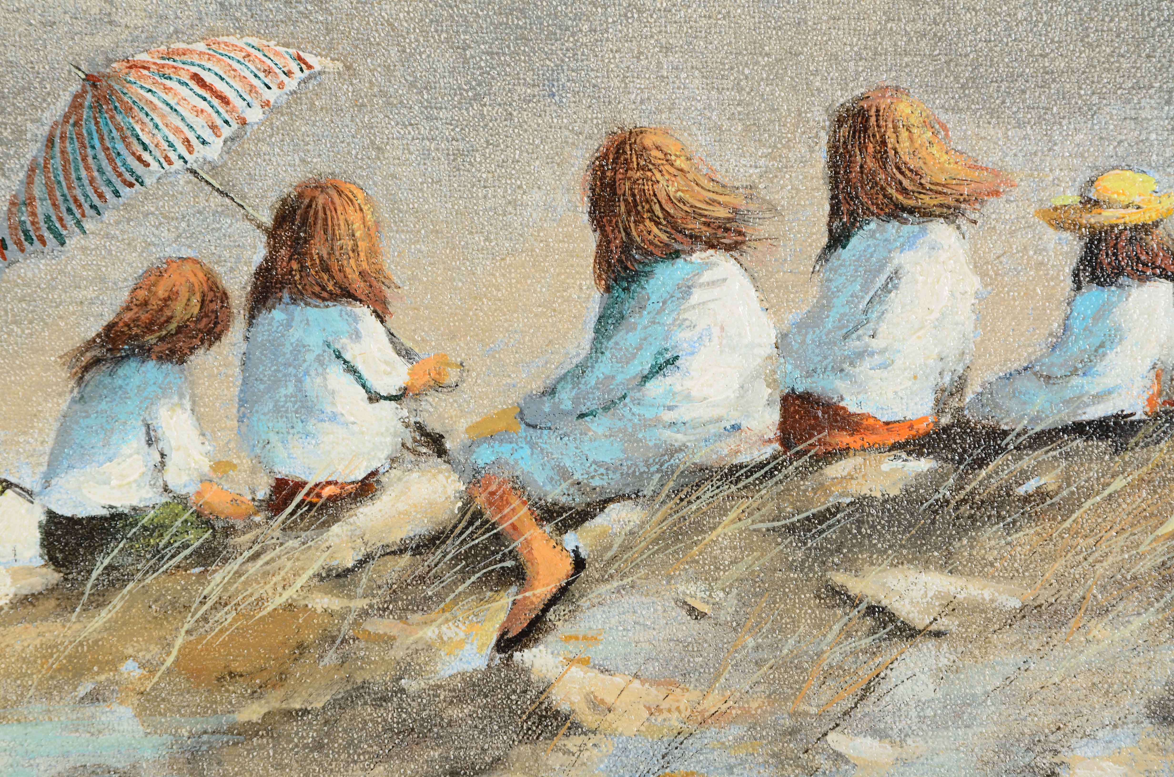 Robert Fabe Original Oil Painting on Canvas Board