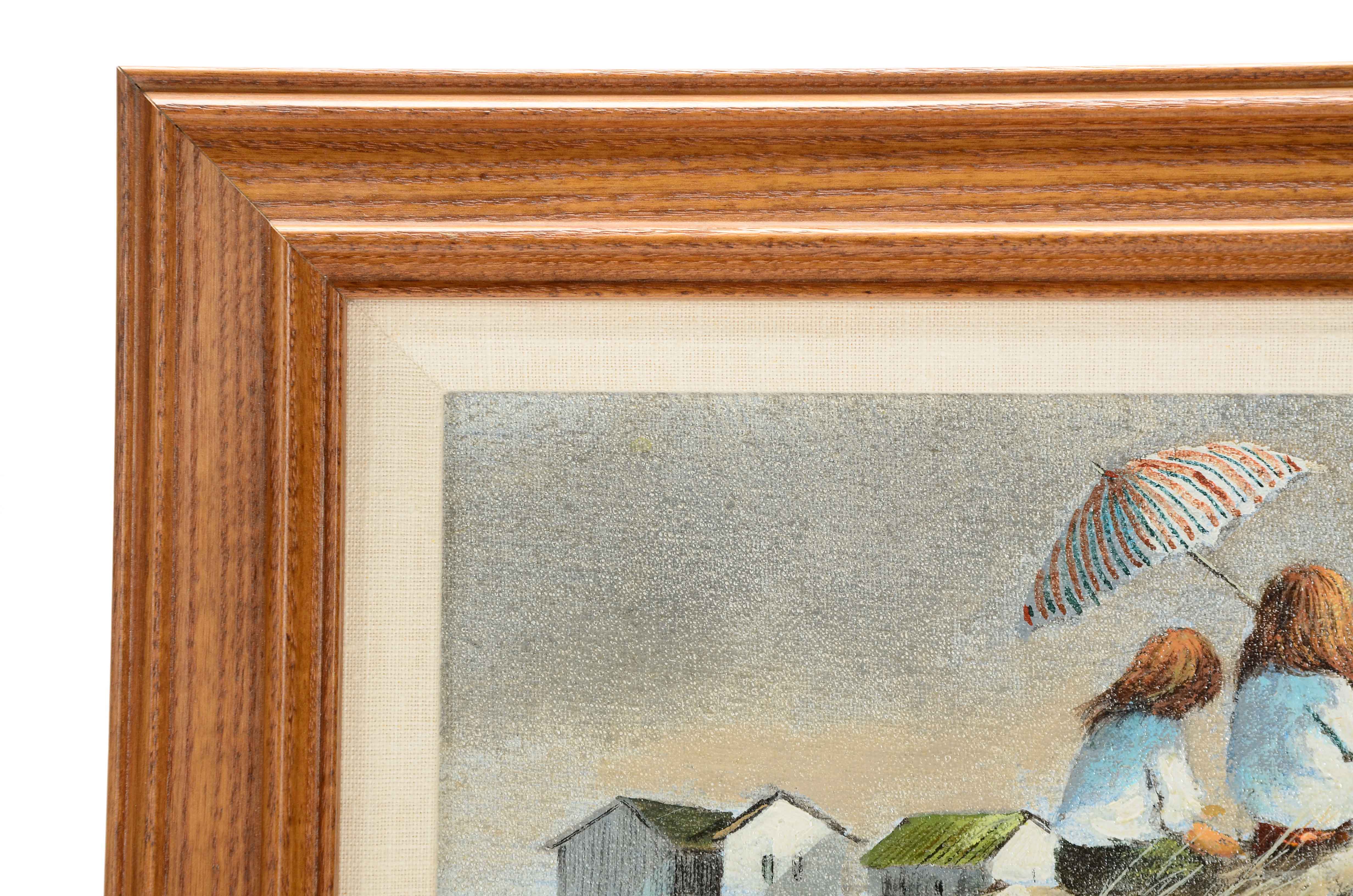 Robert Fabe Original Oil Painting on Canvas Board