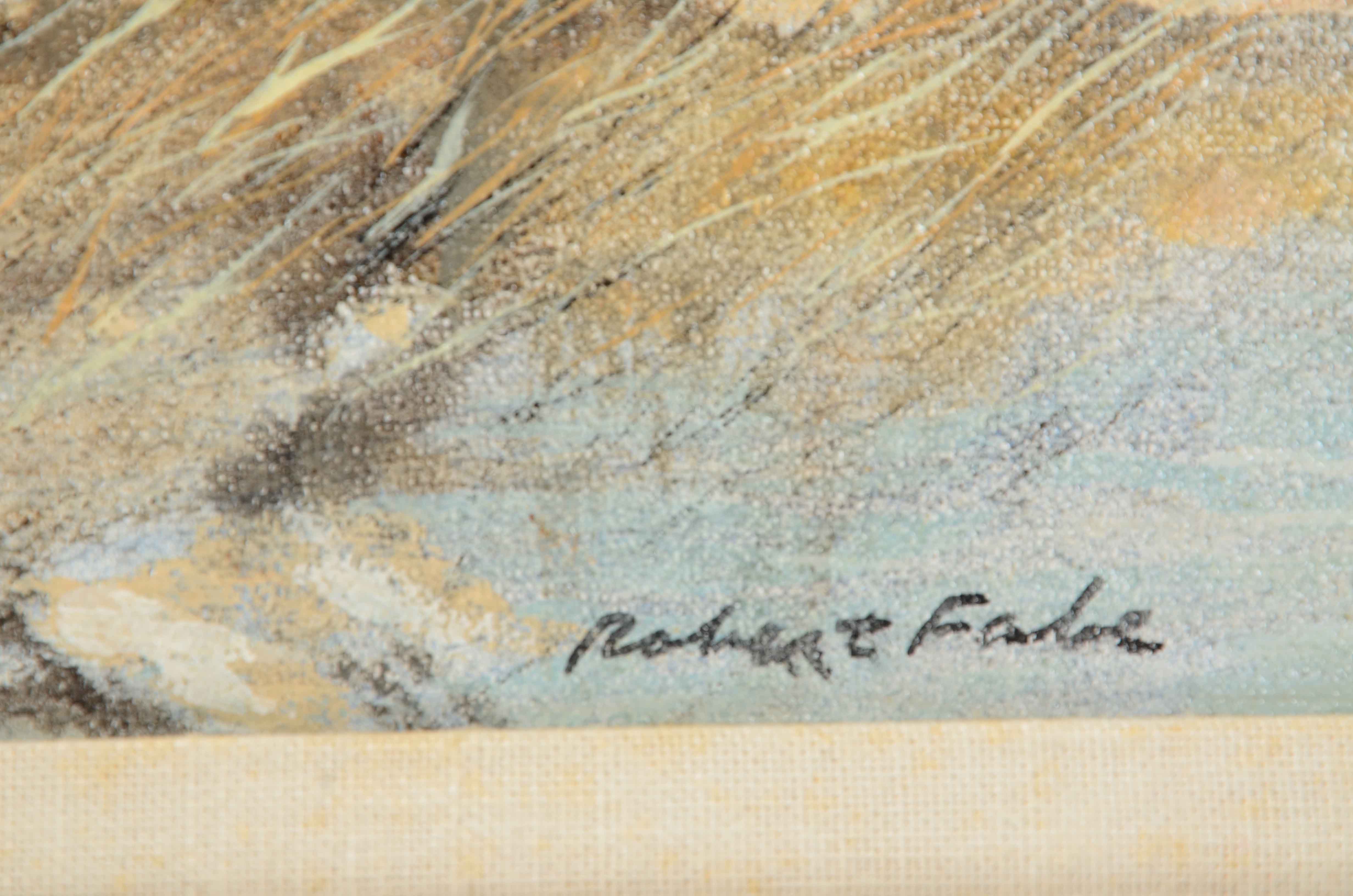 Robert Fabe Original Oil Painting on Canvas Board