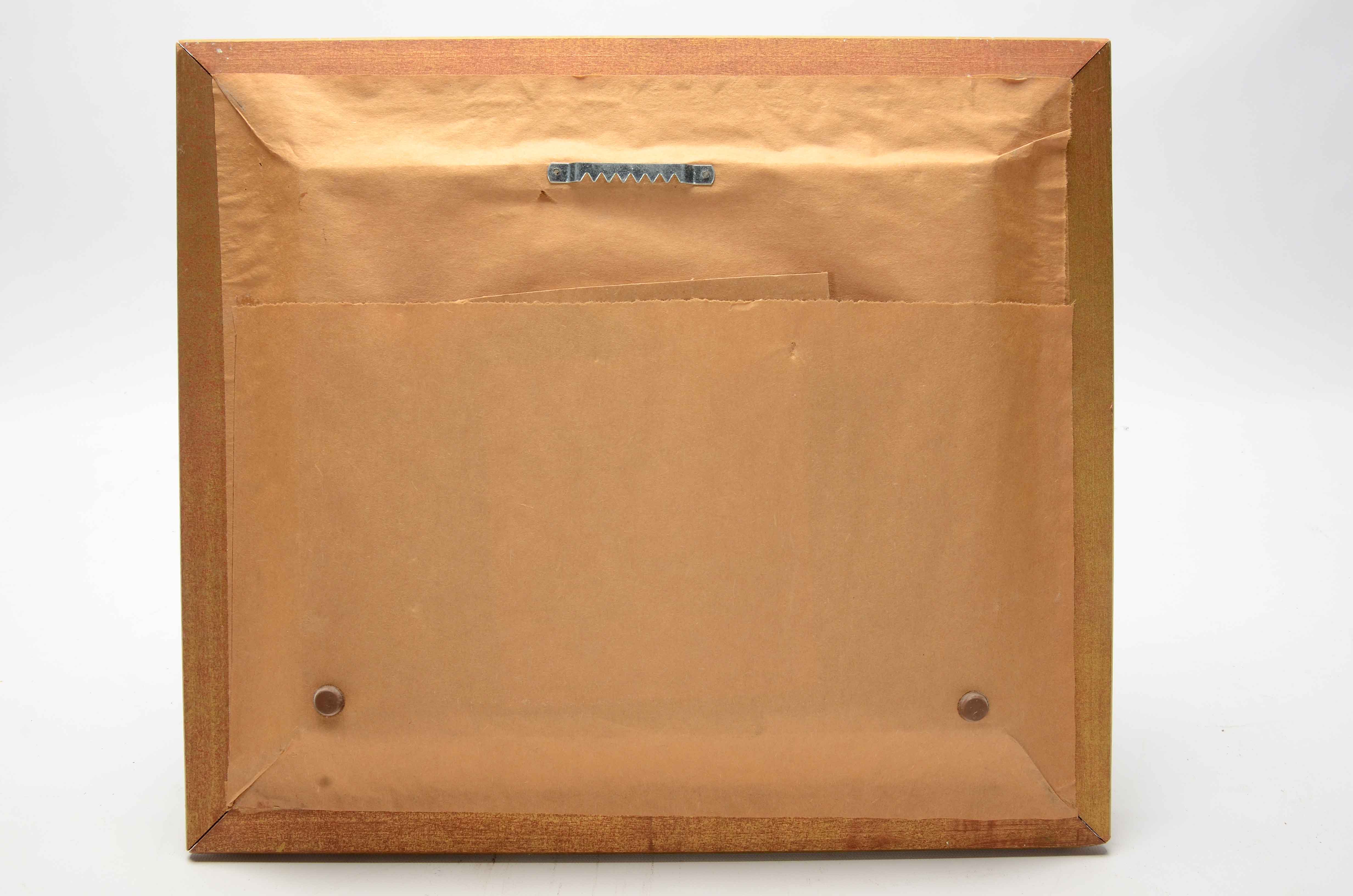 Louis Cardin Original Enamel Painting on Copper