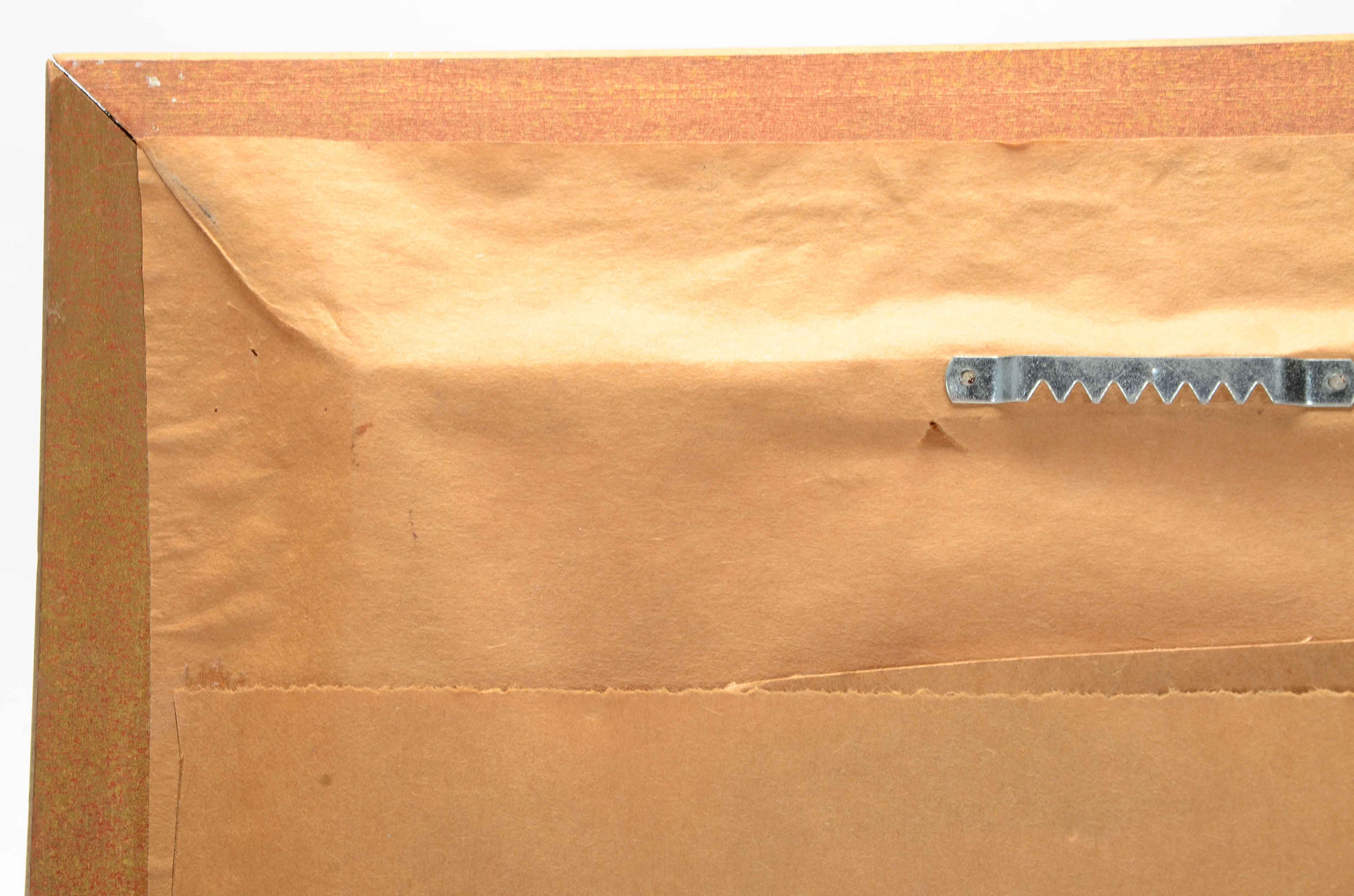 Louis Cardin Original Enamel Painting on Copper