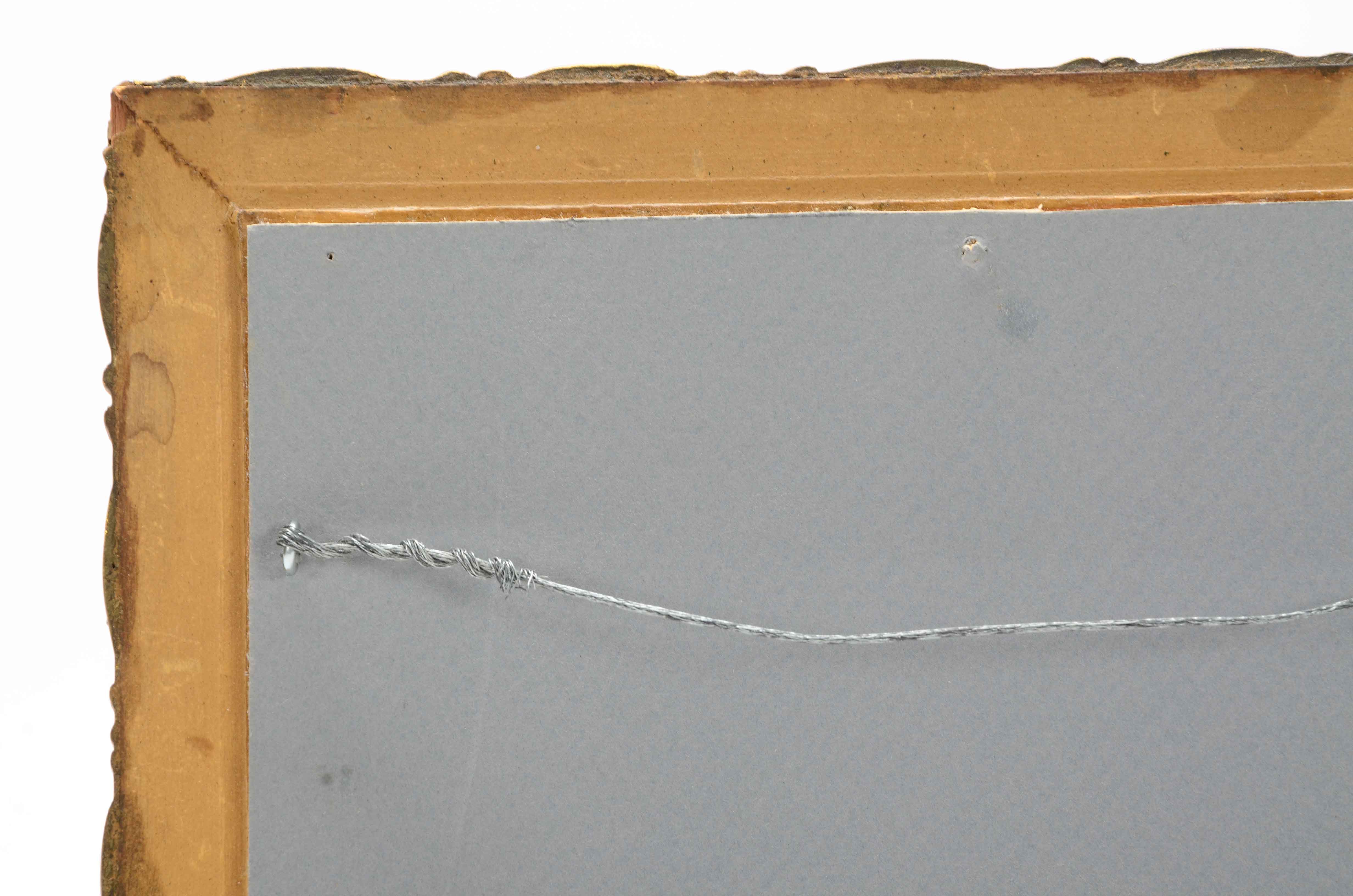 Sepia Tone Photographic Print of Victorian Era Mother and Child