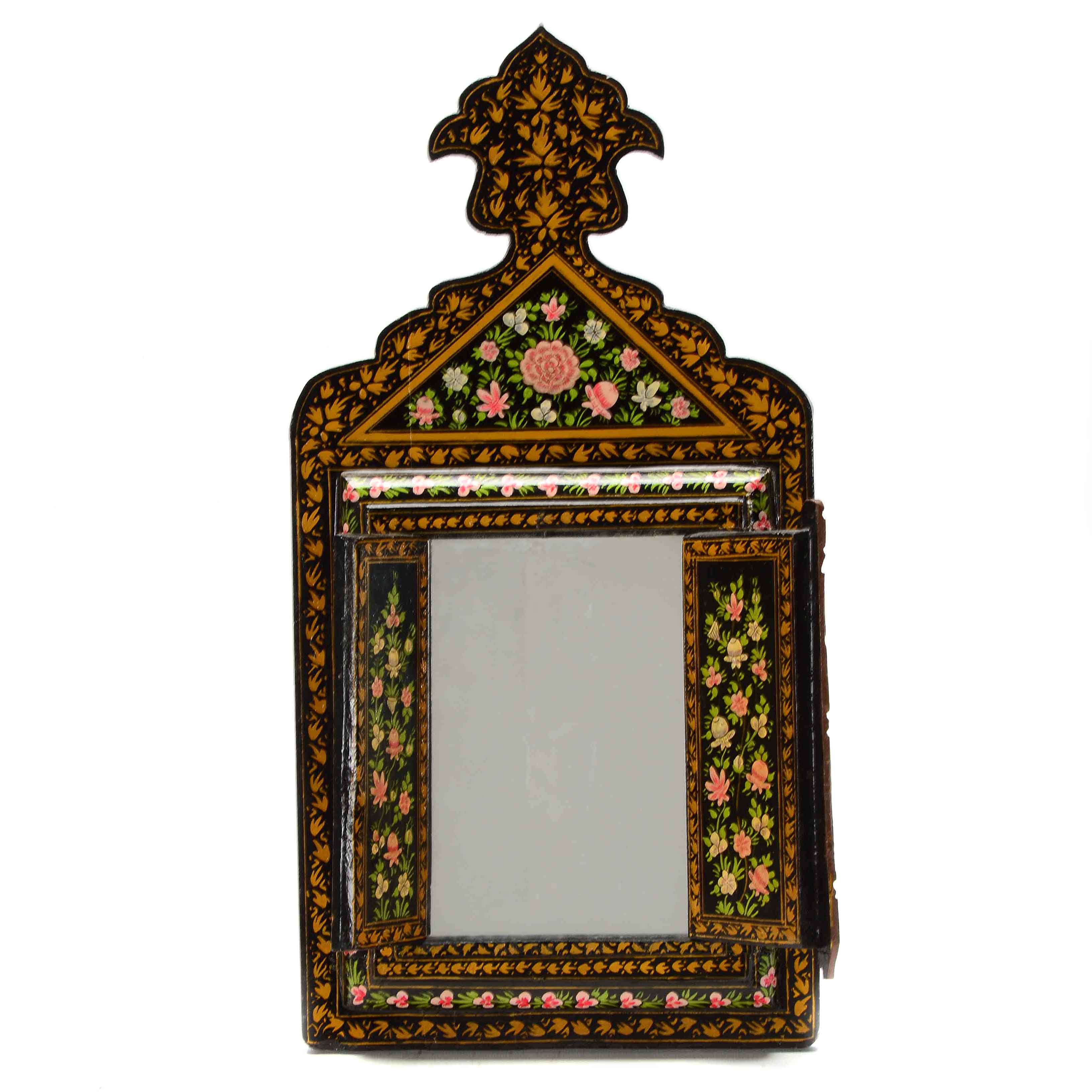 Chinoiserie Cabinet With Mirror