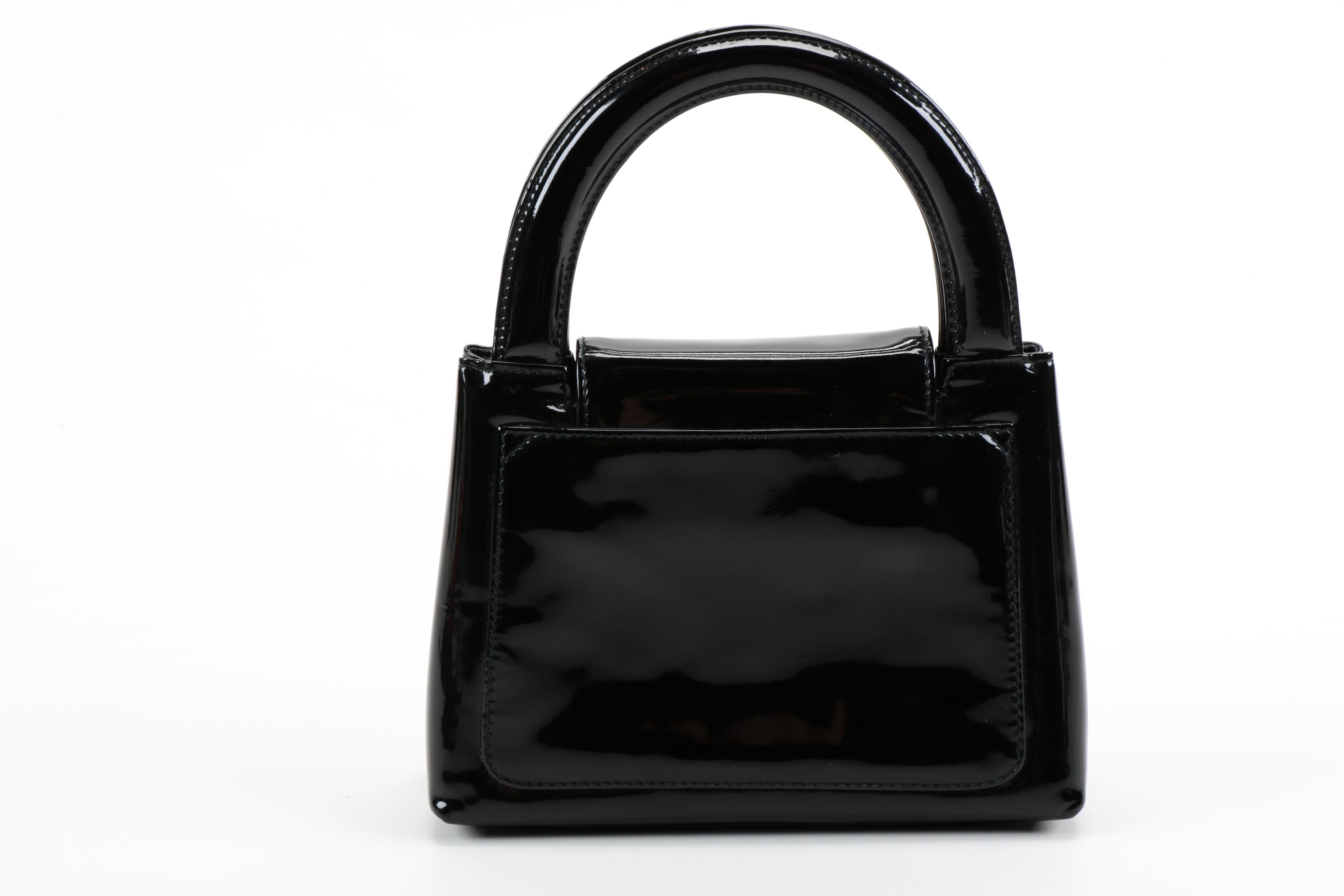 1990s Chanel Patent Leather Mini Bag