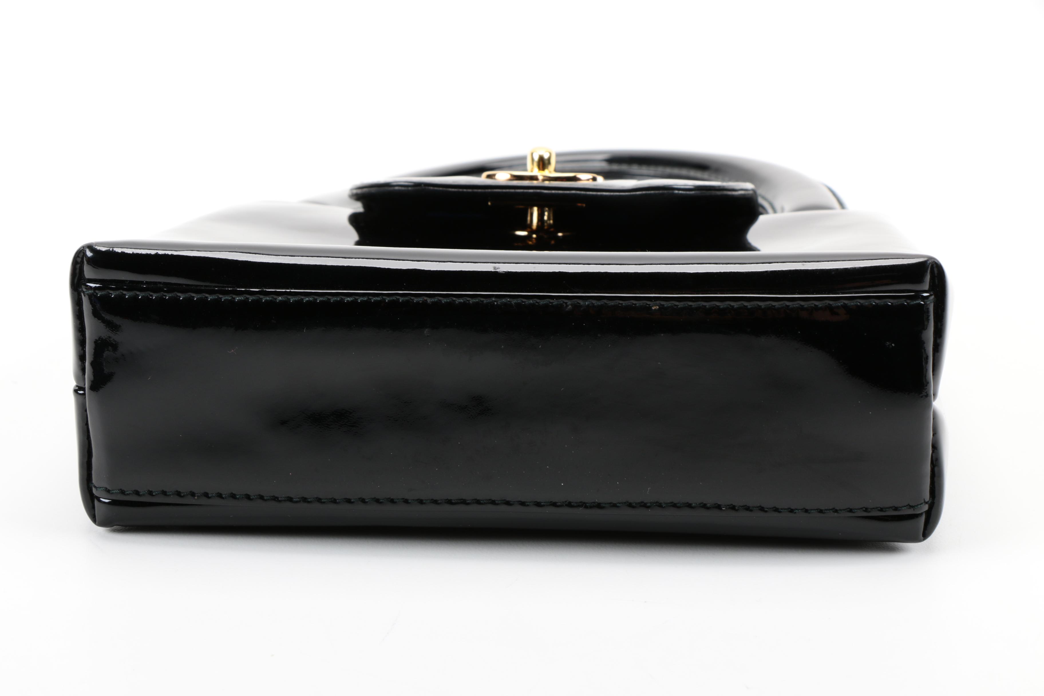 1990s Chanel Patent Leather Mini Bag