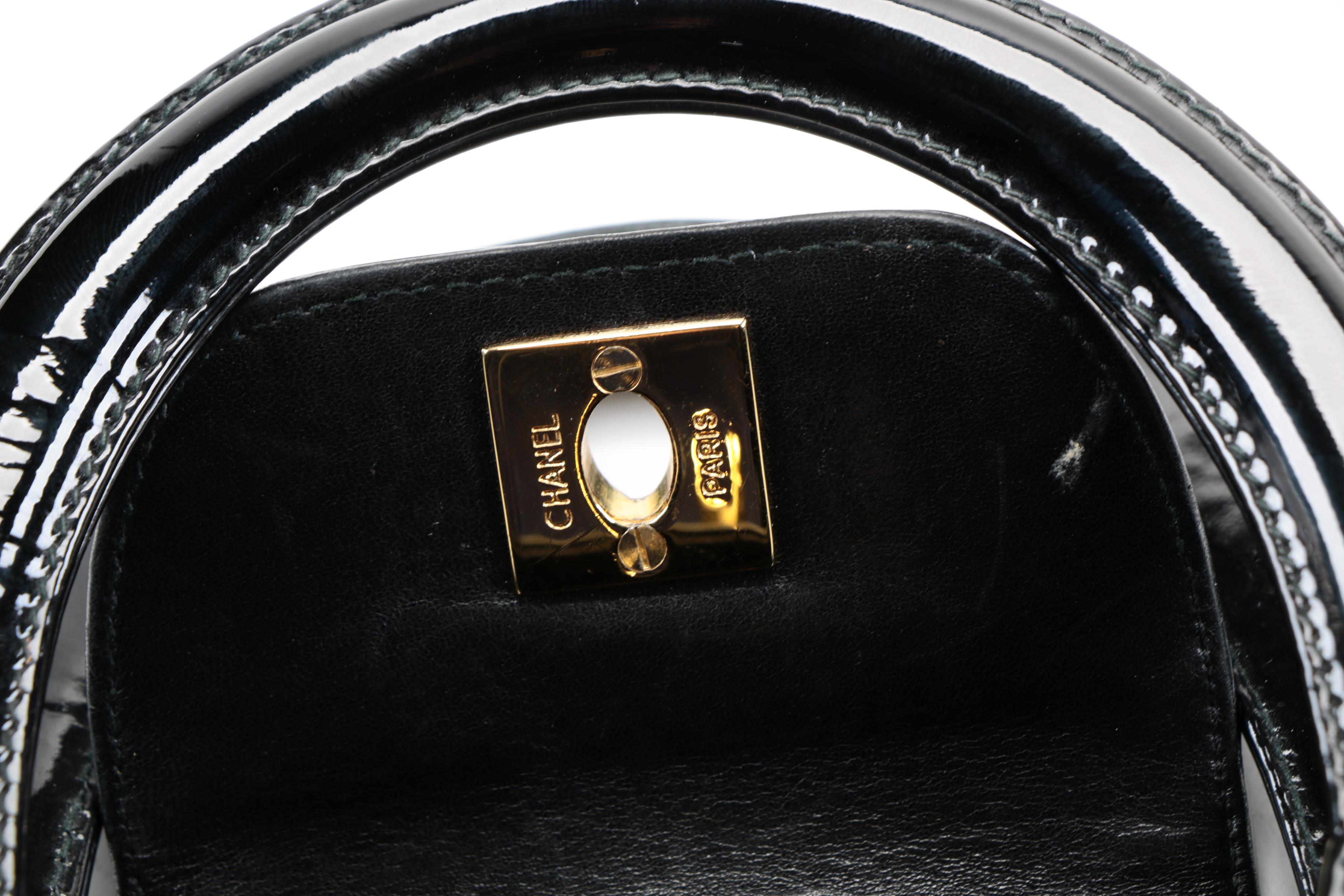 1990s Chanel Patent Leather Mini Bag