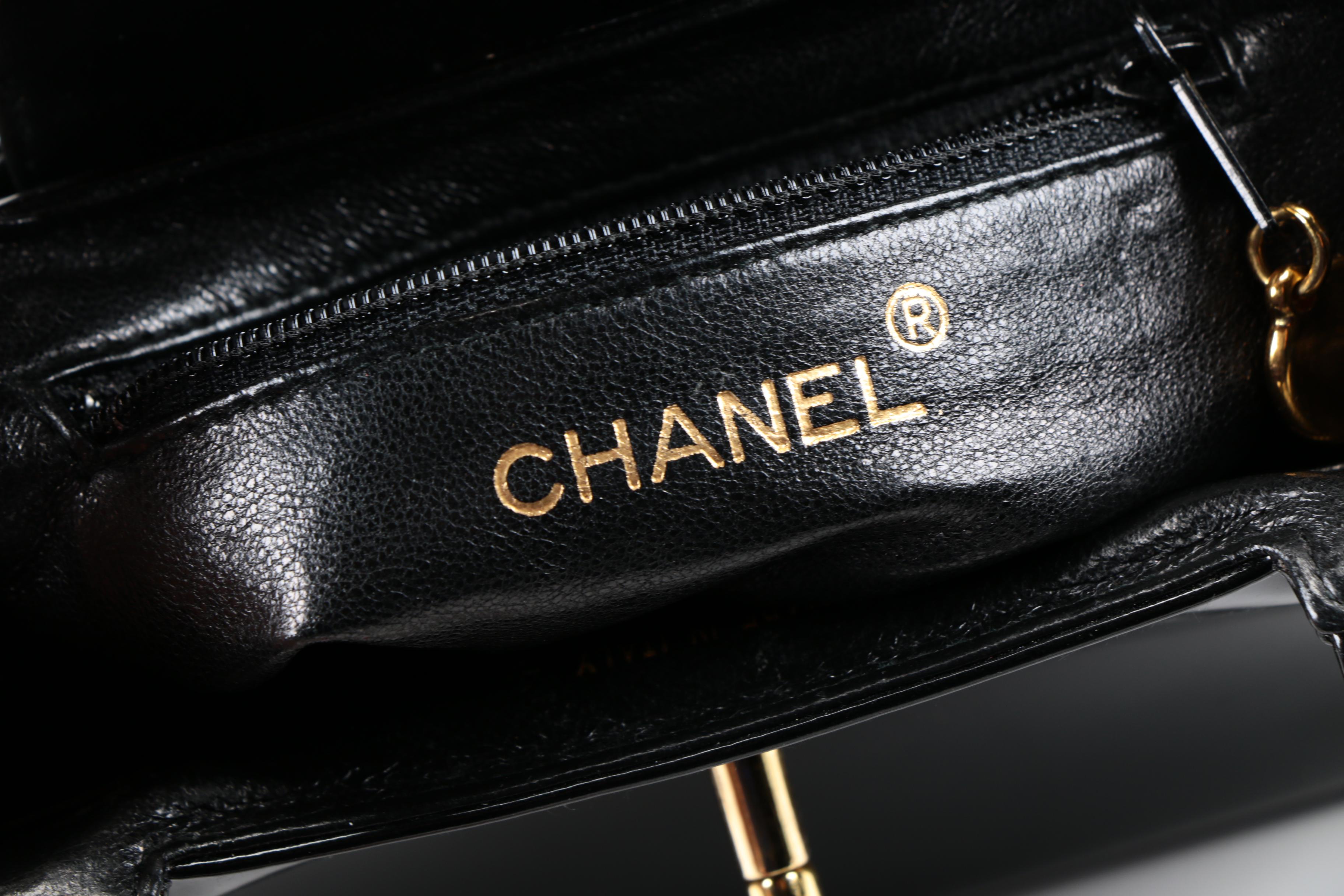 1990s Chanel Patent Leather Mini Bag