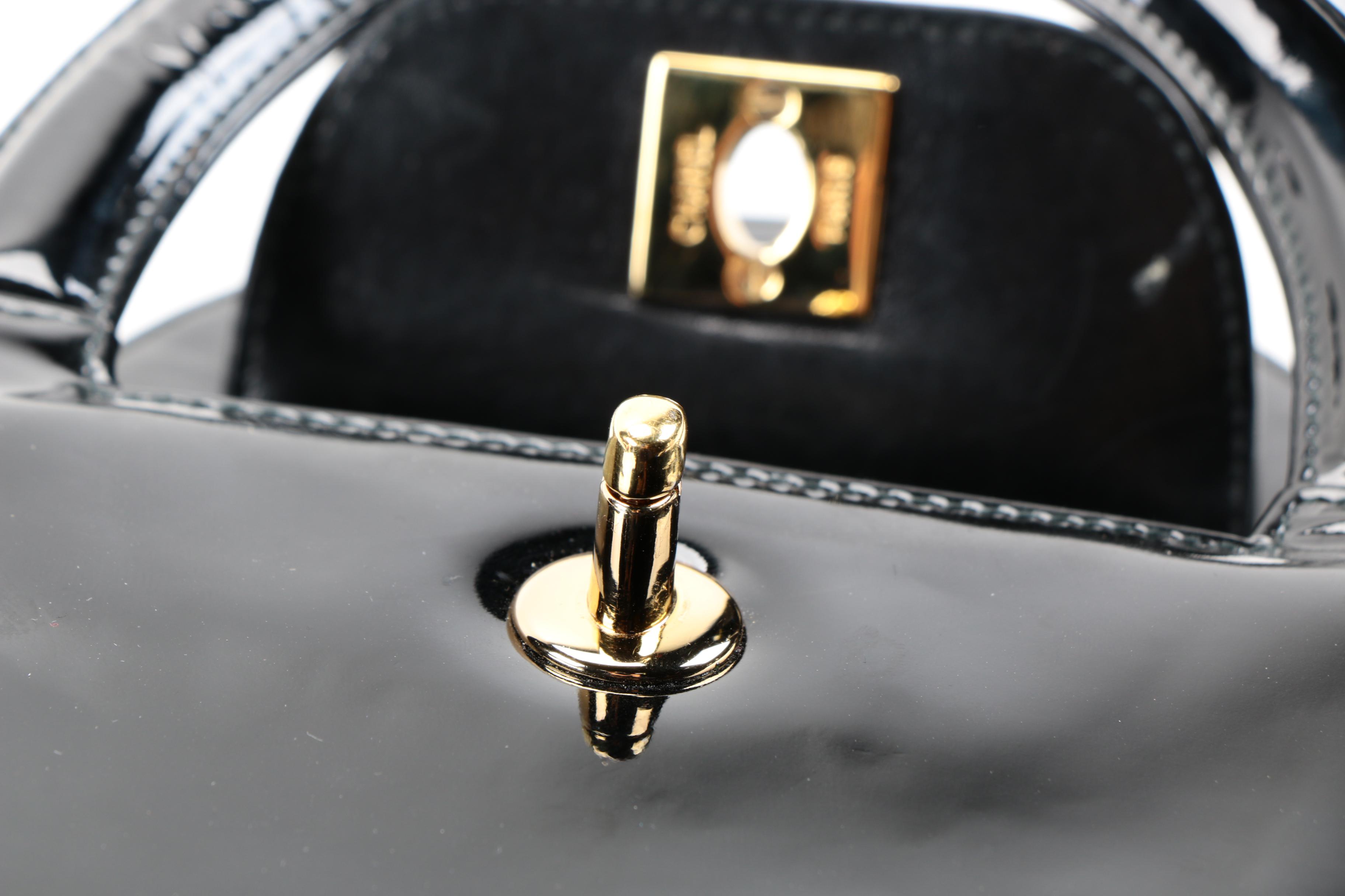 1990s Chanel Patent Leather Mini Bag