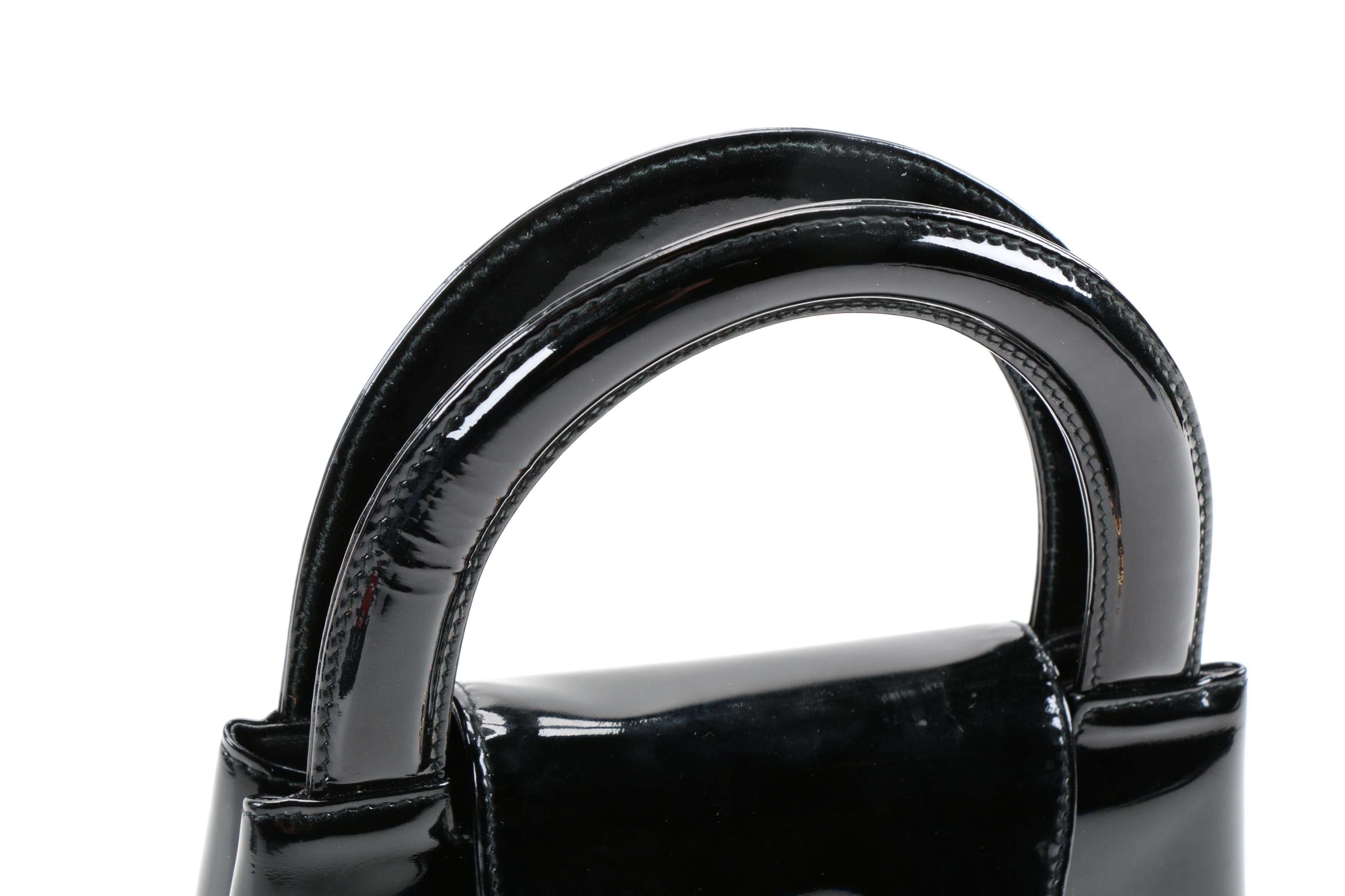 1990s Chanel Patent Leather Mini Bag