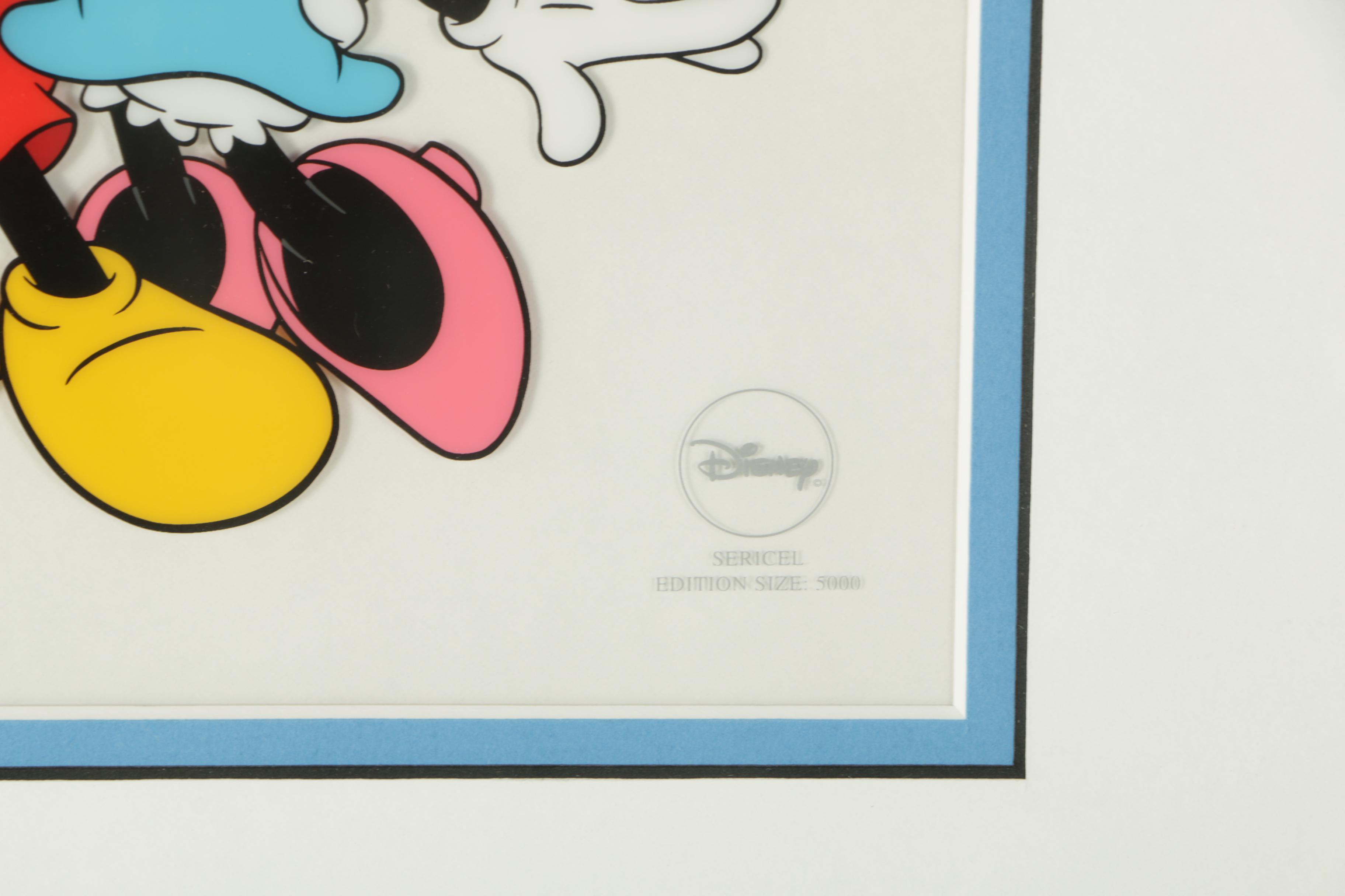 Disney Limited Edition Sericel "A Decade of Dreams"