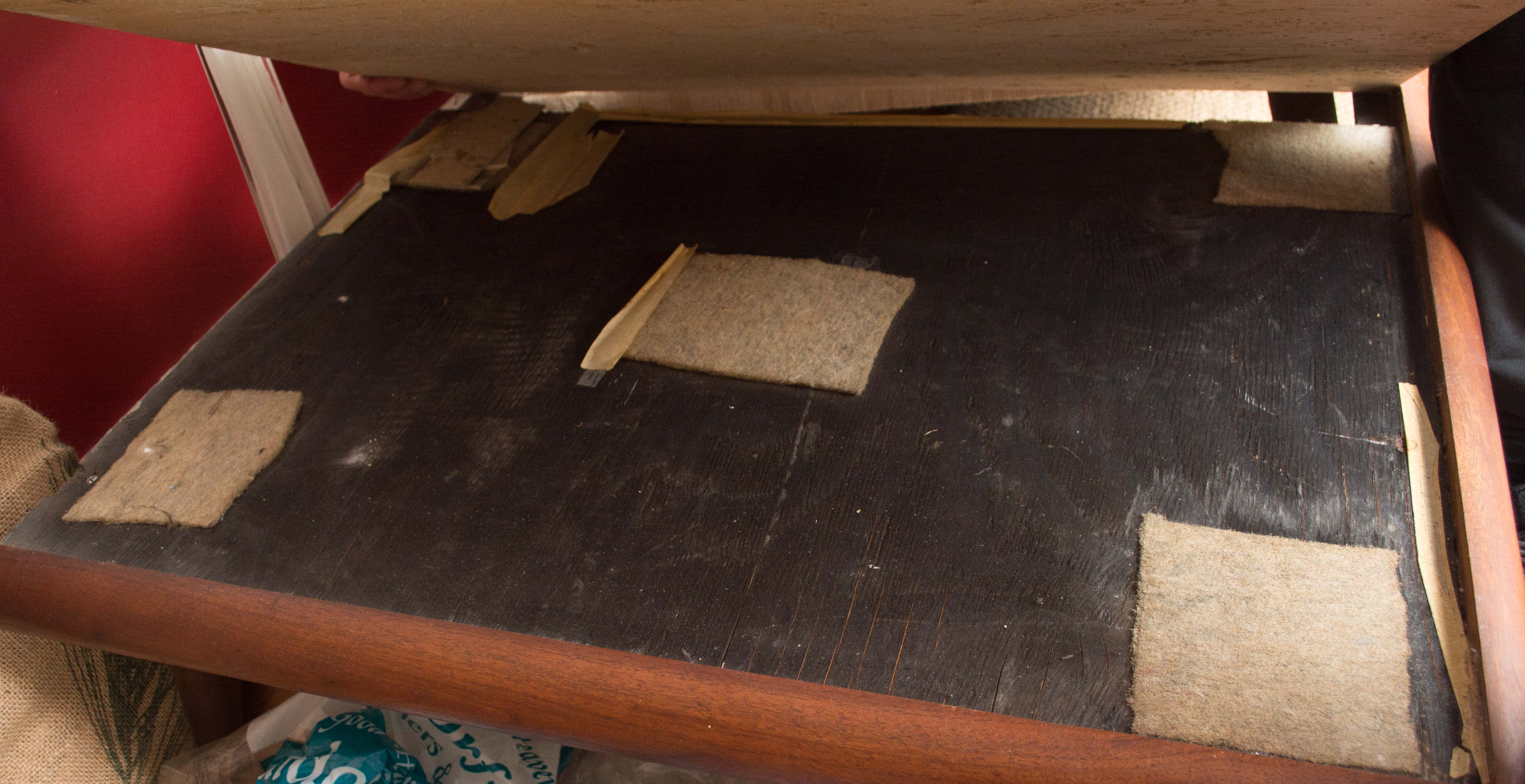 Adrian Pearsall Platform Sofa with Travertine End Tables