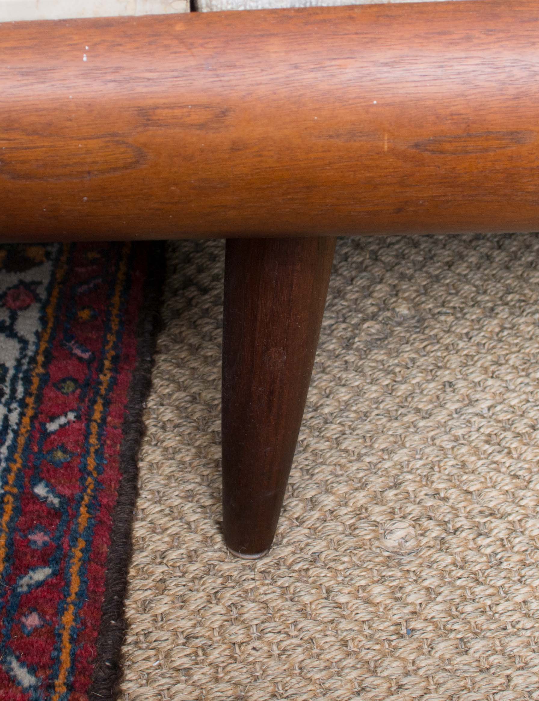 Adrian Pearsall Platform Sofa with Travertine End Tables