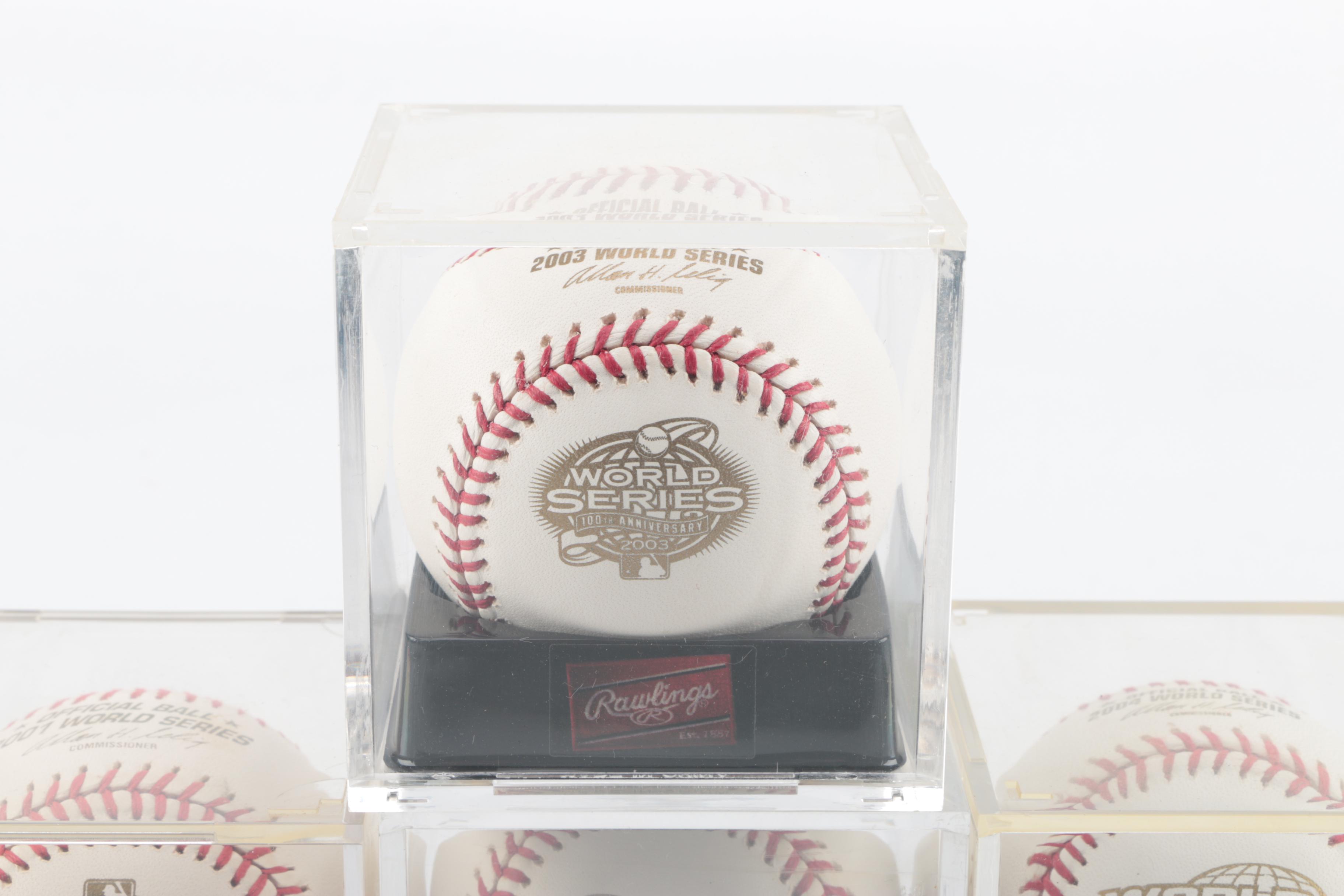 Official MLB World Series Baseballs