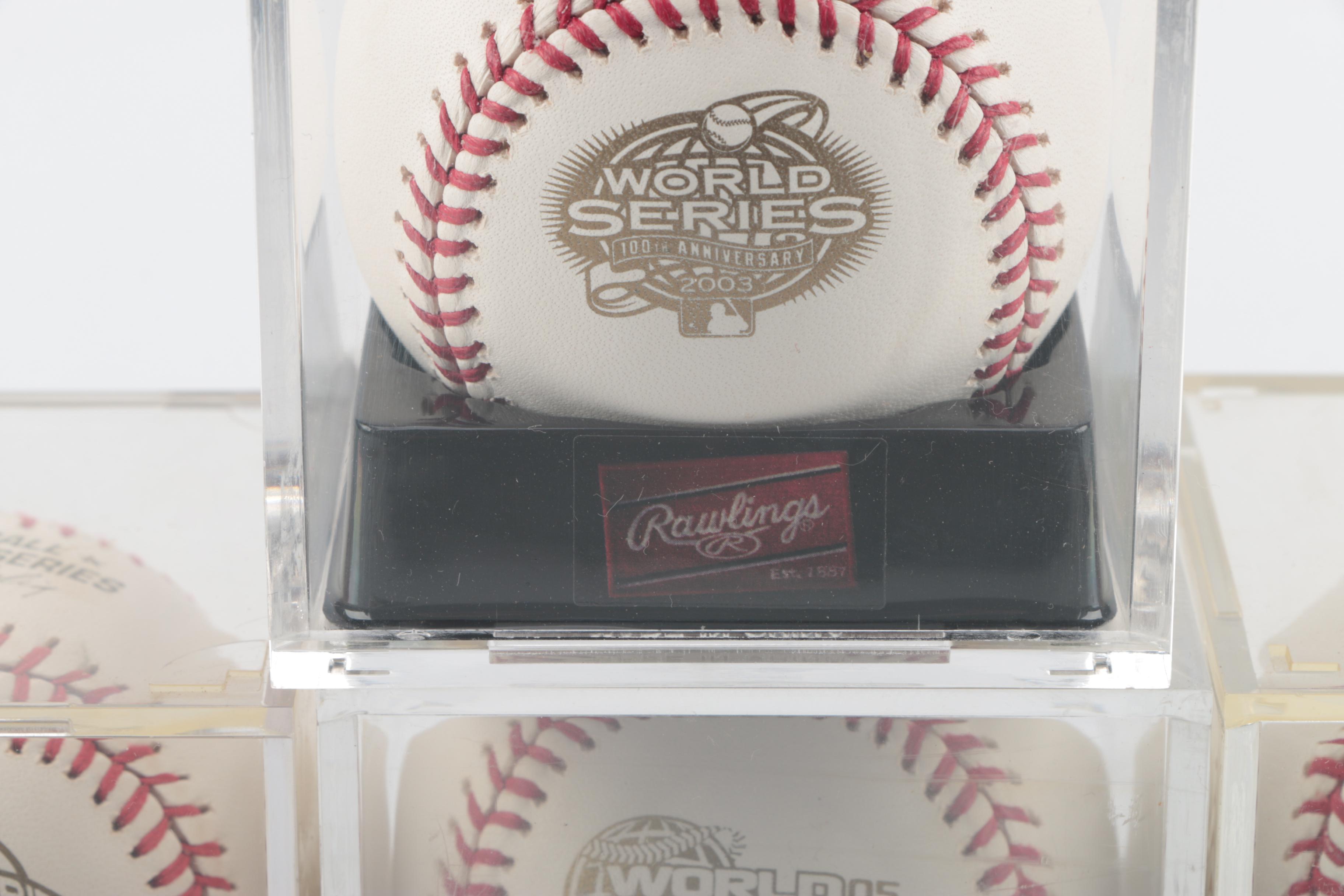 Official MLB World Series Baseballs