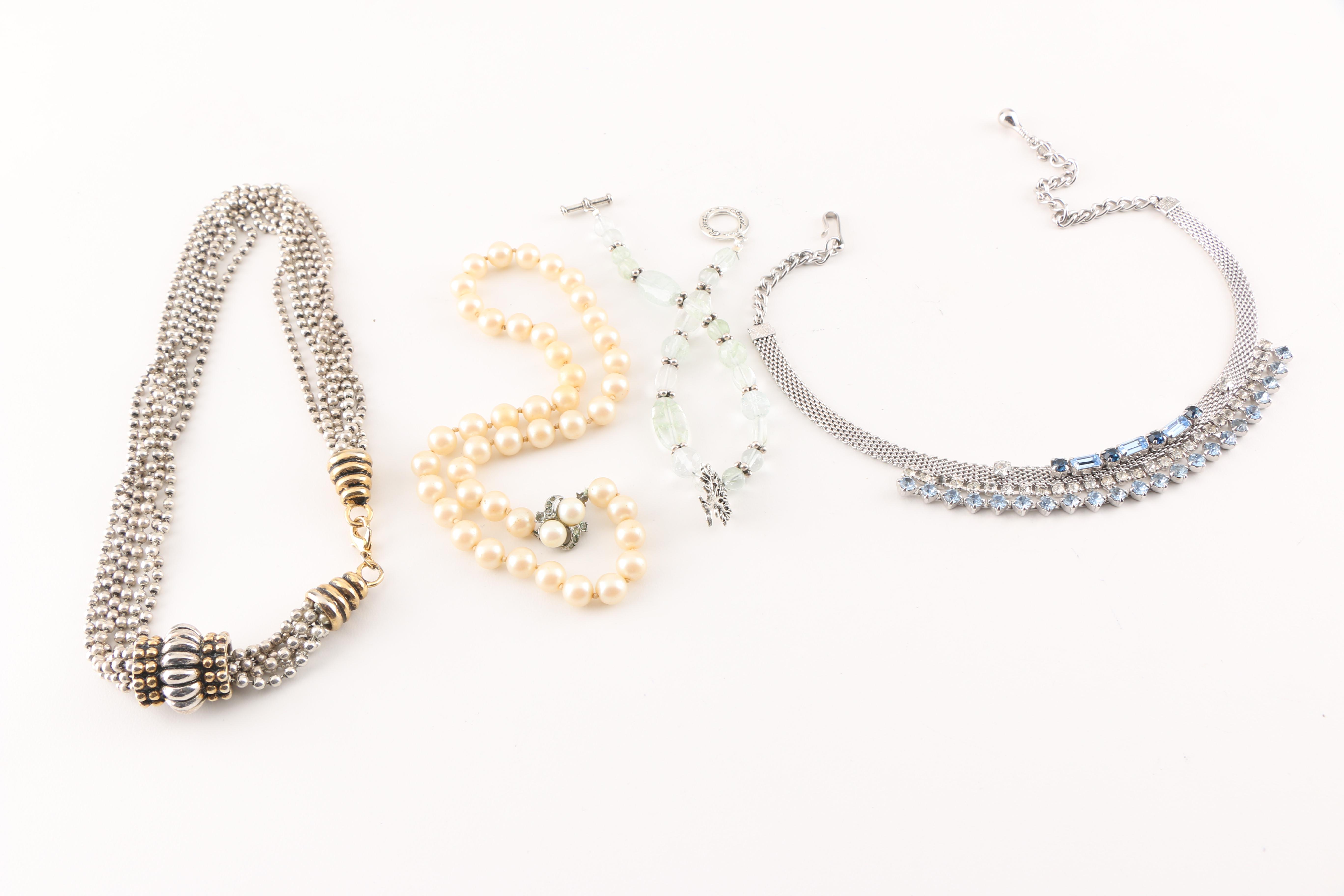 Assortment of Costume Jewelry Featuring Butler & Wilson