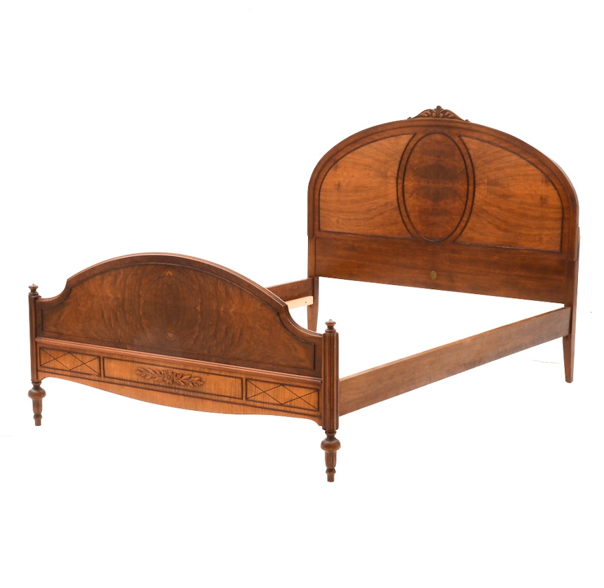 Walnut Bed by Huntley Simmons Furniture