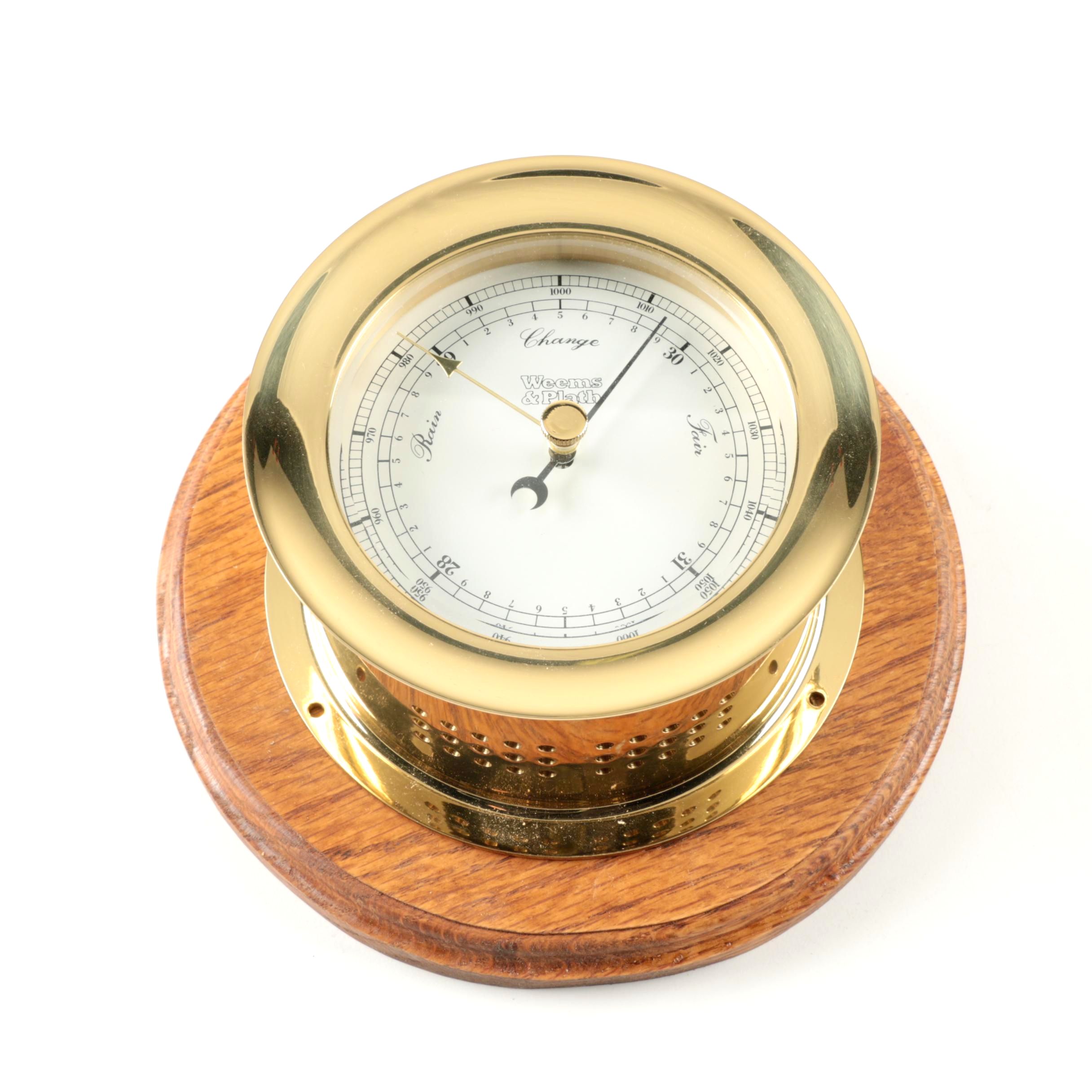 Weems & Plath Barometer