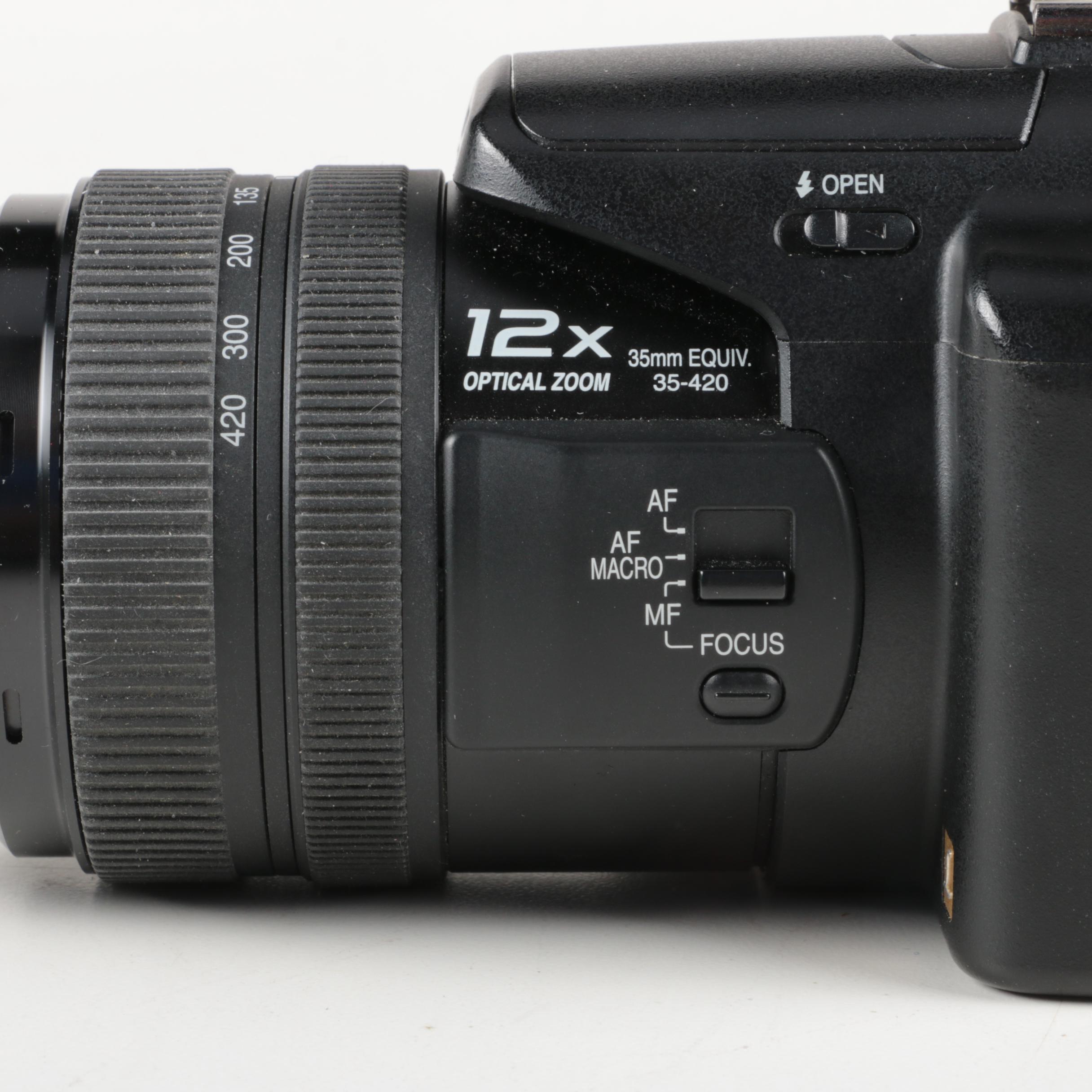 Panasonic Lumix DMC FZ50 Camera and Accessories