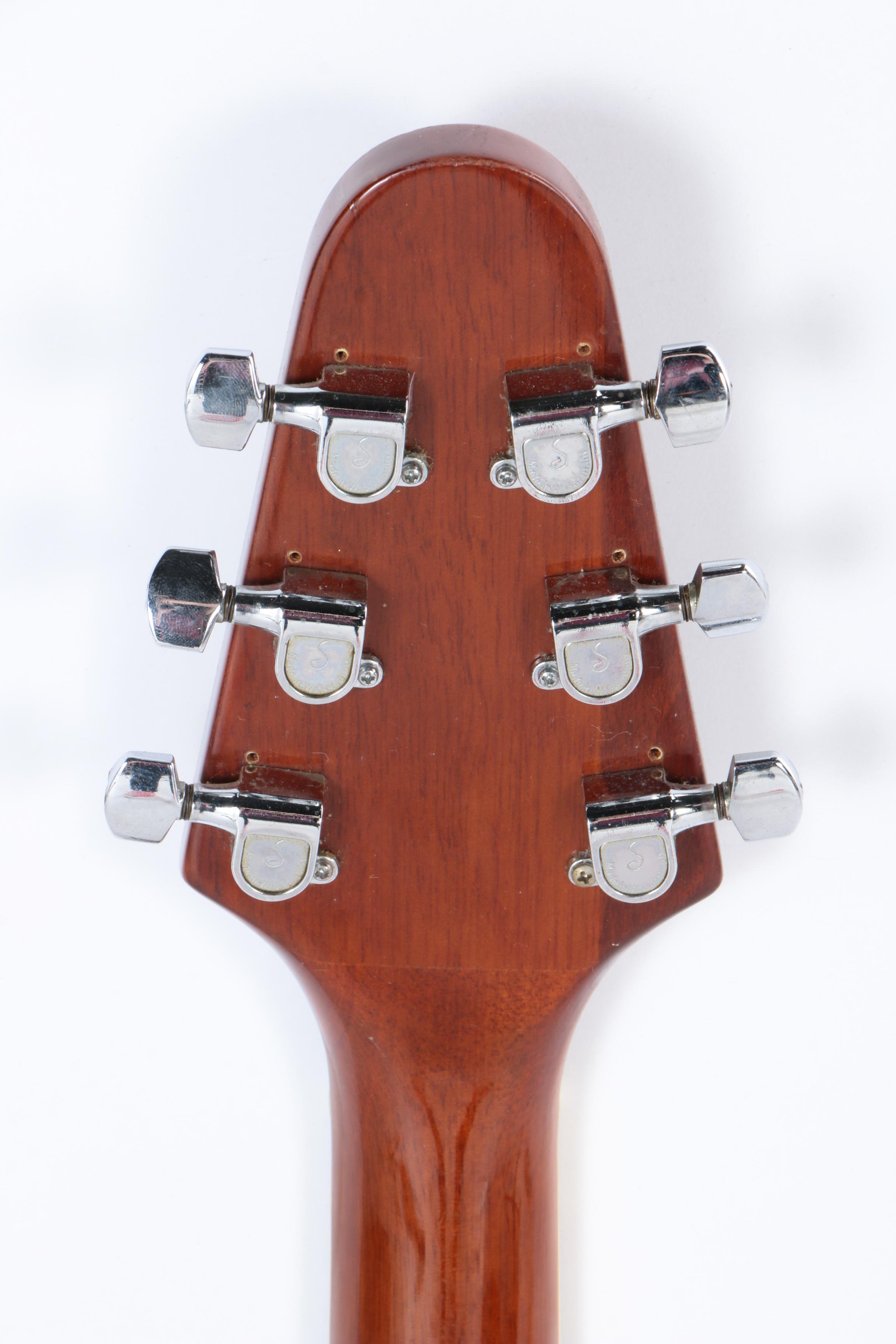 Harmony Marquis Flying V Style Electric Guitar with Case