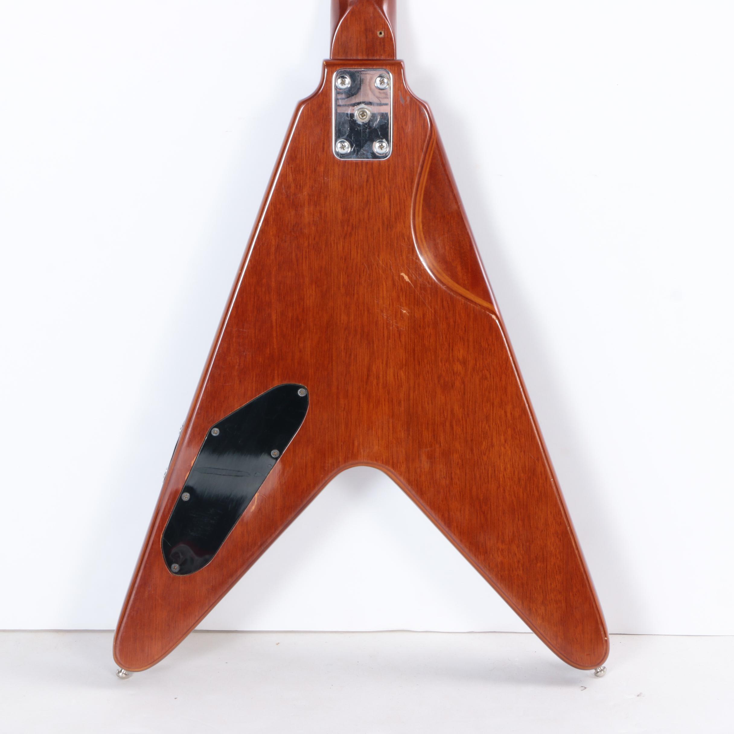 Harmony Marquis Flying V Style Electric Guitar with Case